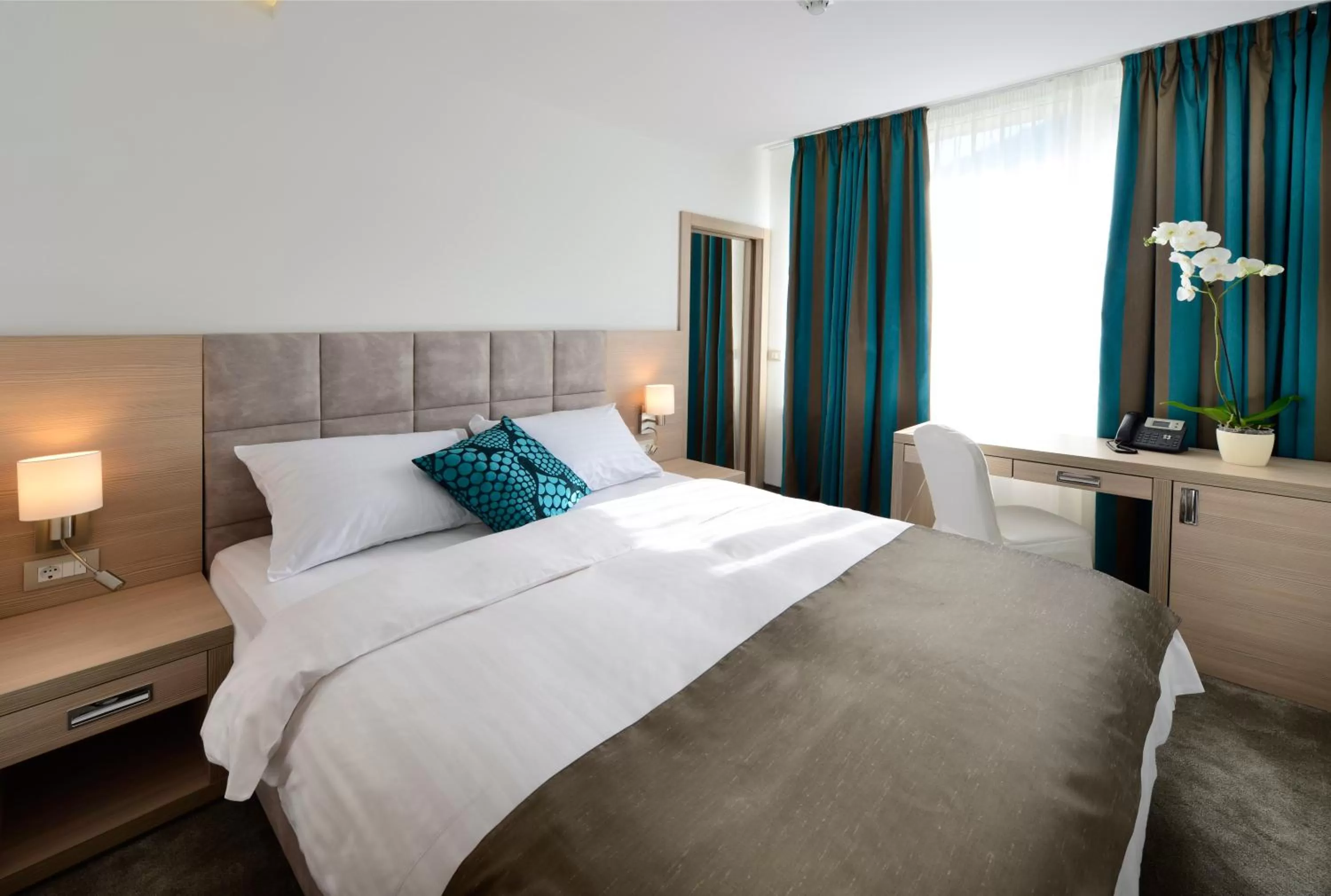 Bed in Grand Hotel Adriatic II