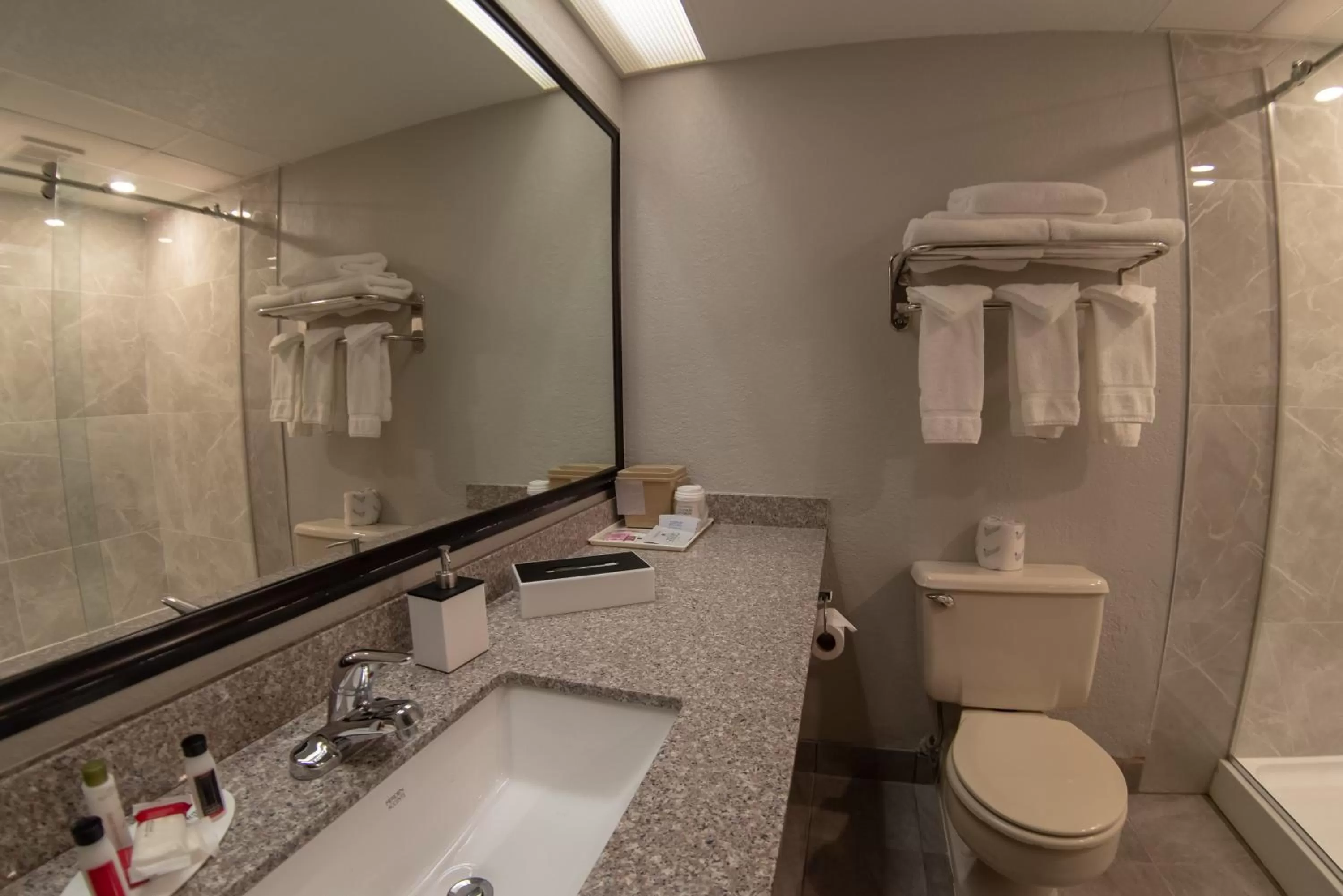 Toilet in Baymont by Wyndham Shakopee