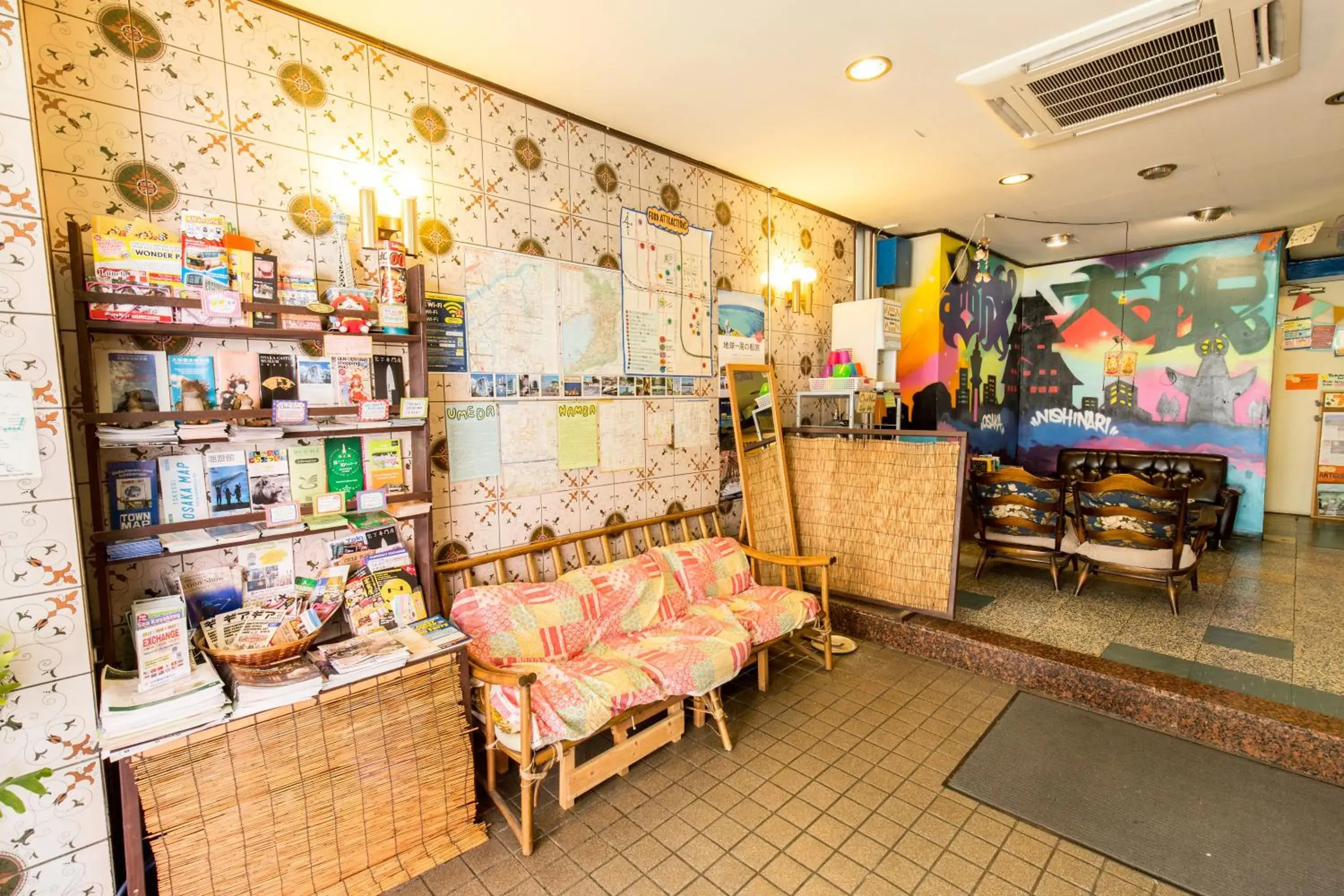 Lobby or reception in Backpackers Hotel Toyo