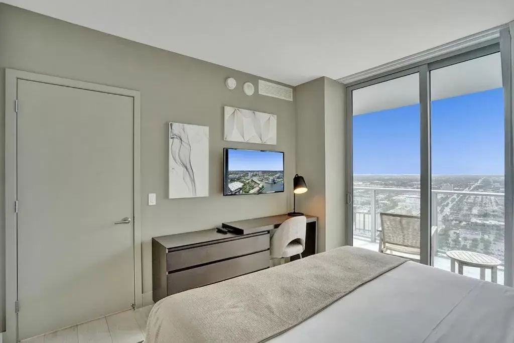 Bedroom in Amazing Apartments at H Beach House