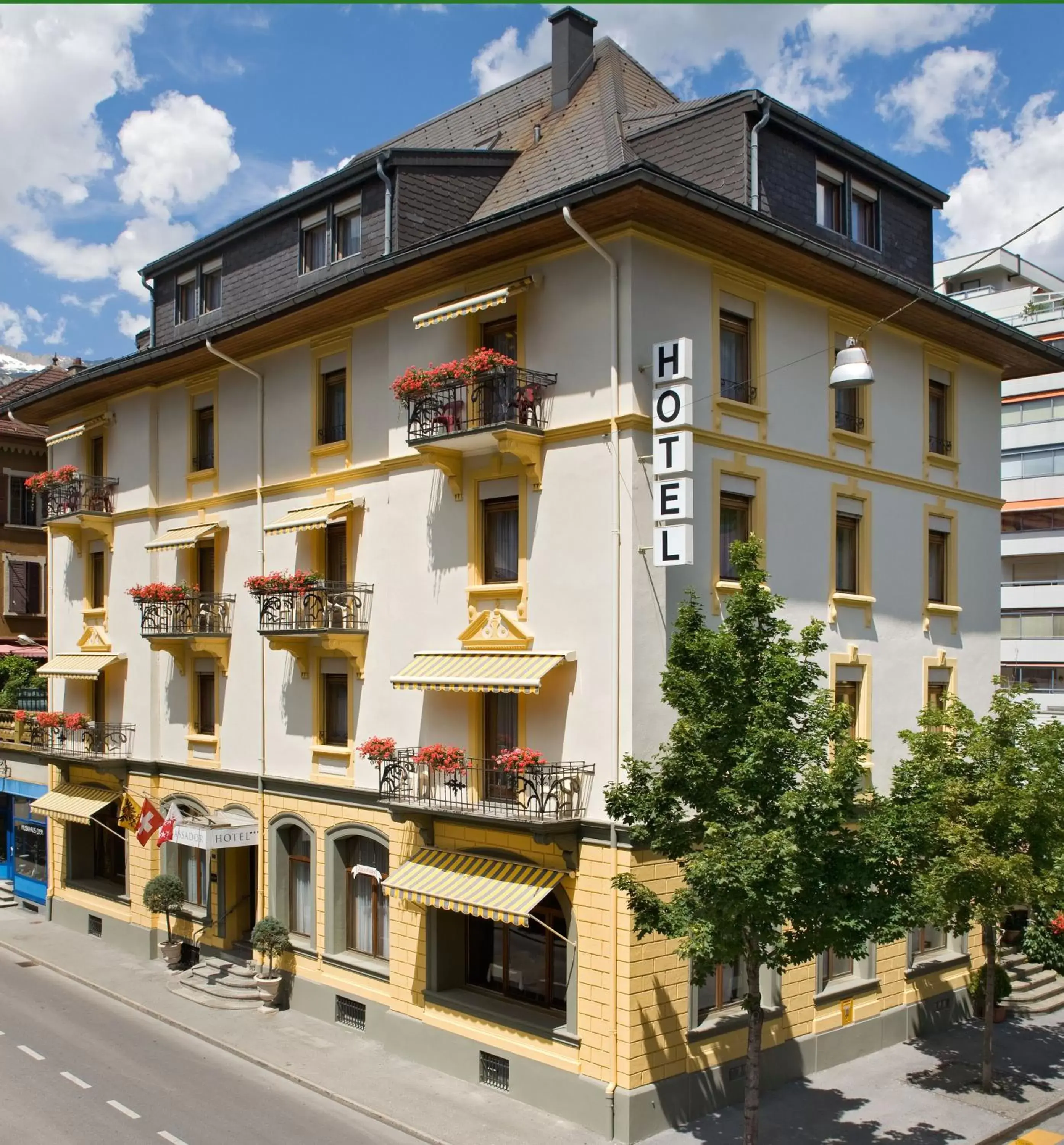 Facade/entrance, Property Building in Hotel Ambassador