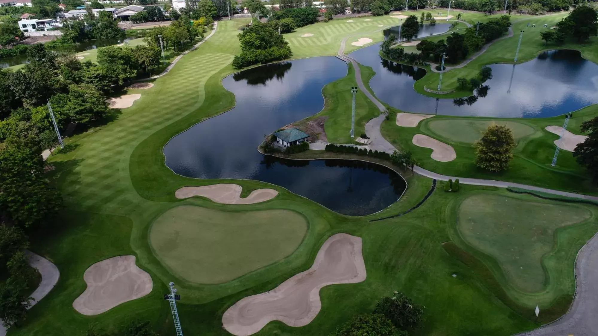 Golfcourse, Bird's-eye View in Tinidee Hotel Bangkok Golf Club - SHA Certified