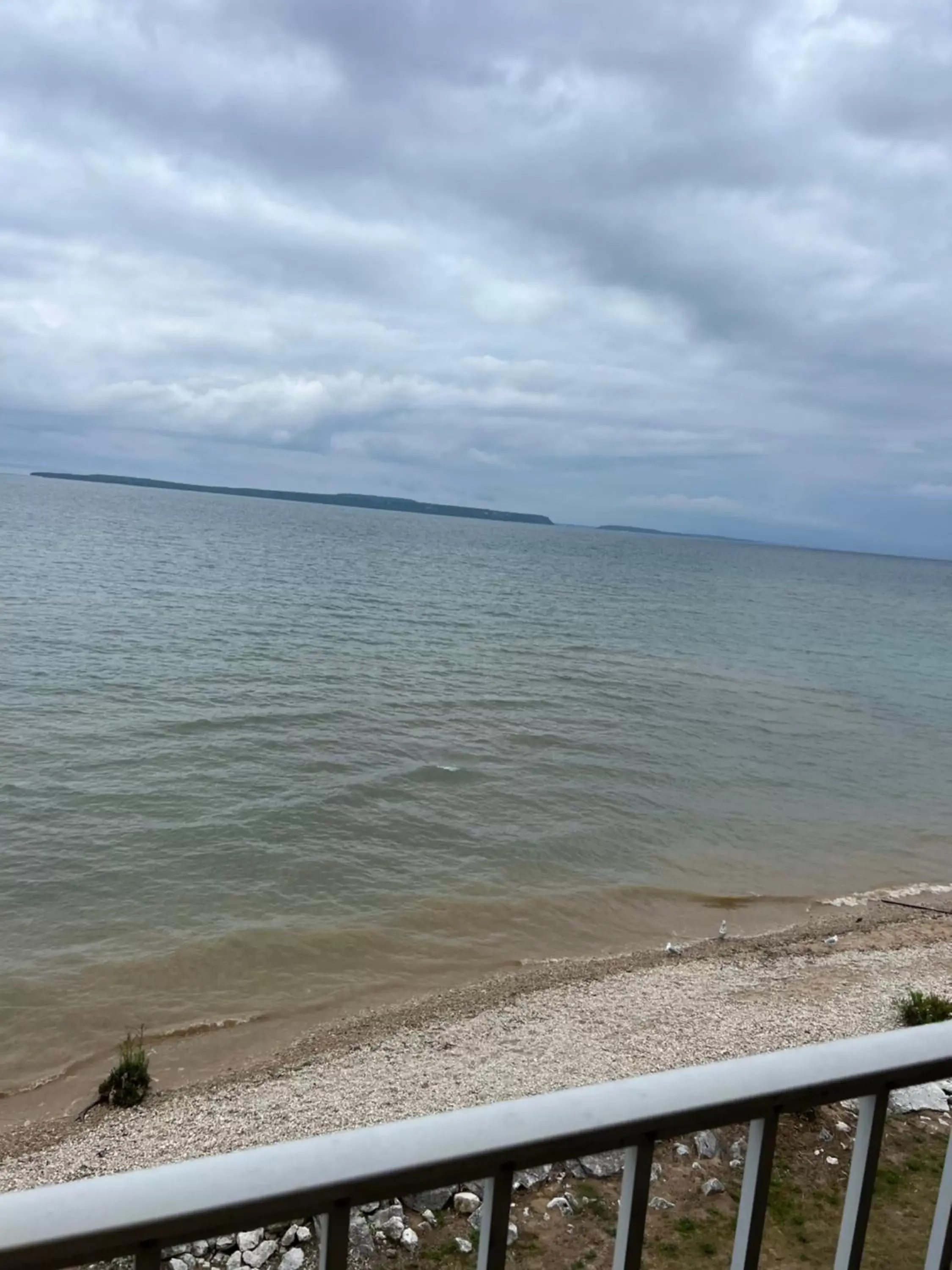 Beach in Quality Inn Lakefront Saint Ignace