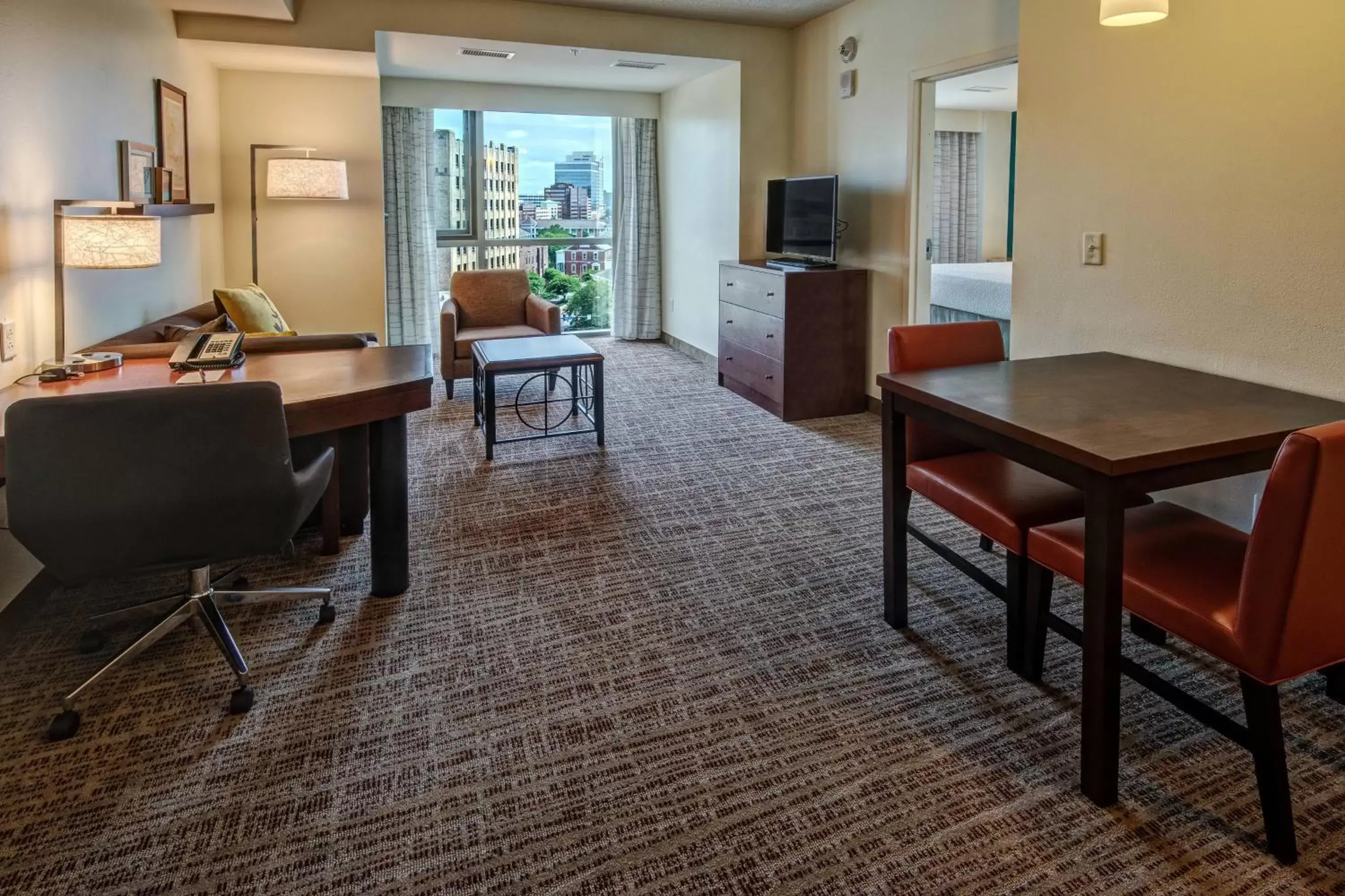 Living room in Residence Inn Norfolk Downtown