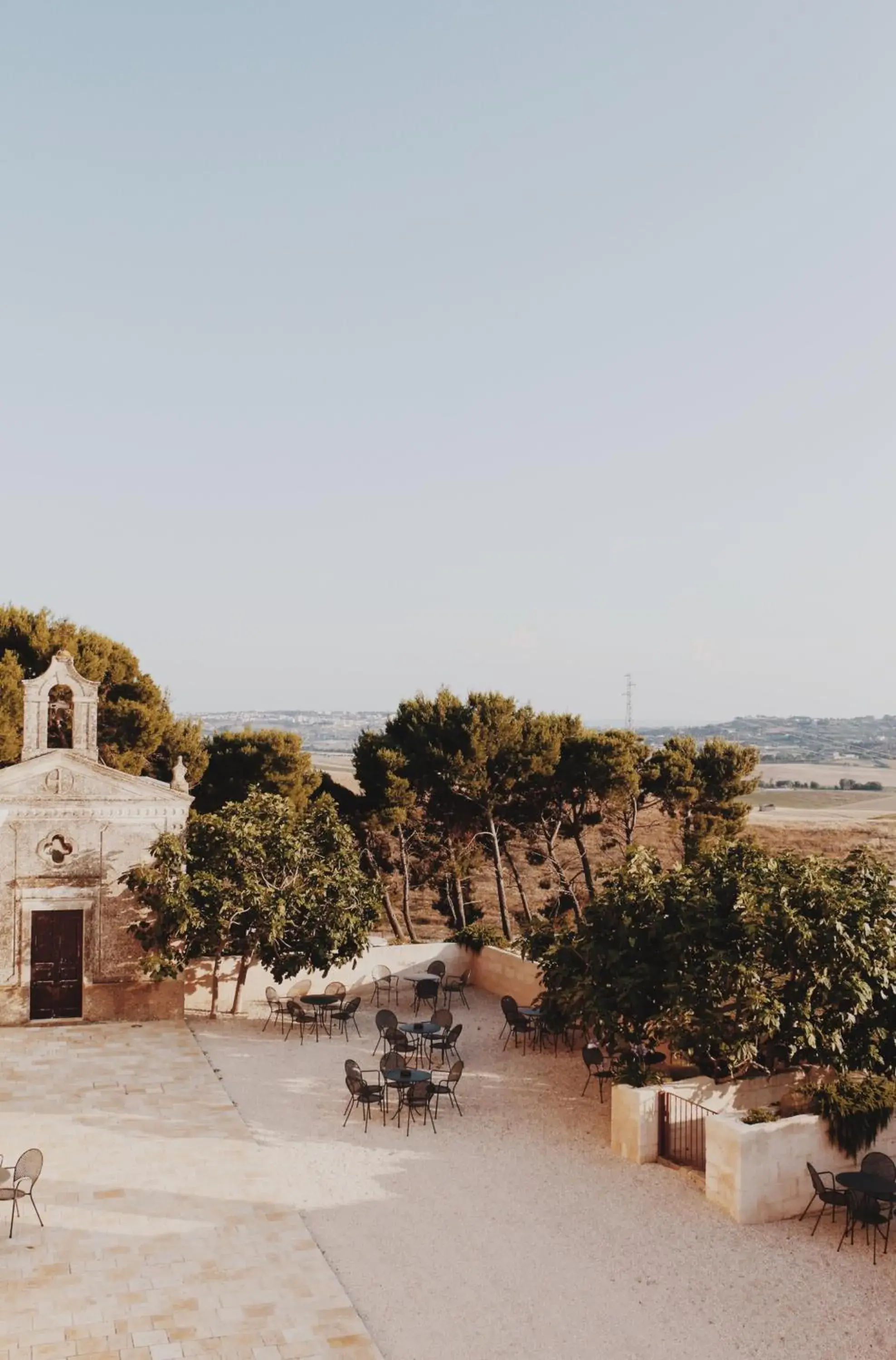 Nearby landmark, Winter in Masseria Fontana di Vite