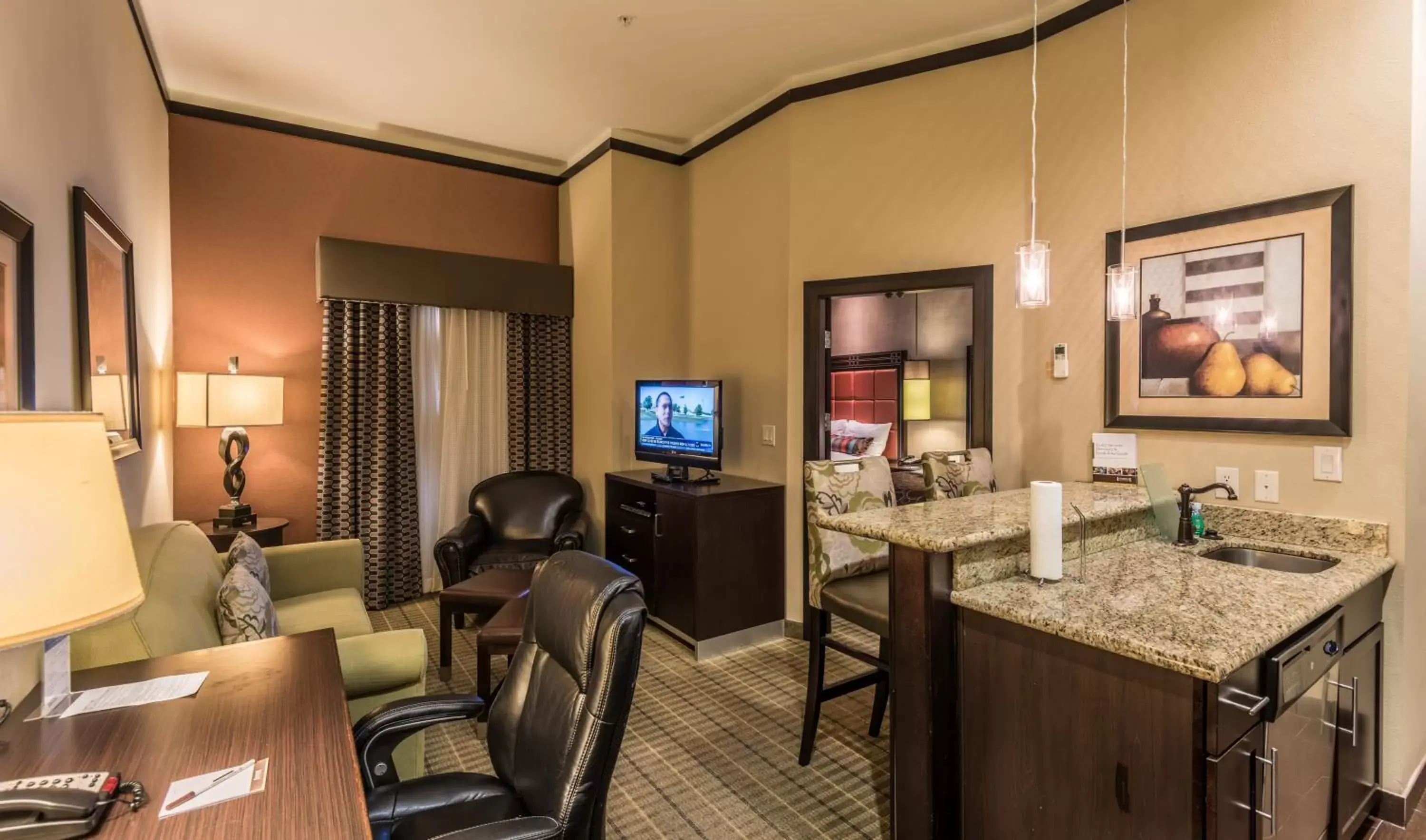 Photo of the whole room, Seating Area in Staybridge Suites DFW Airport North, an IHG Hotel