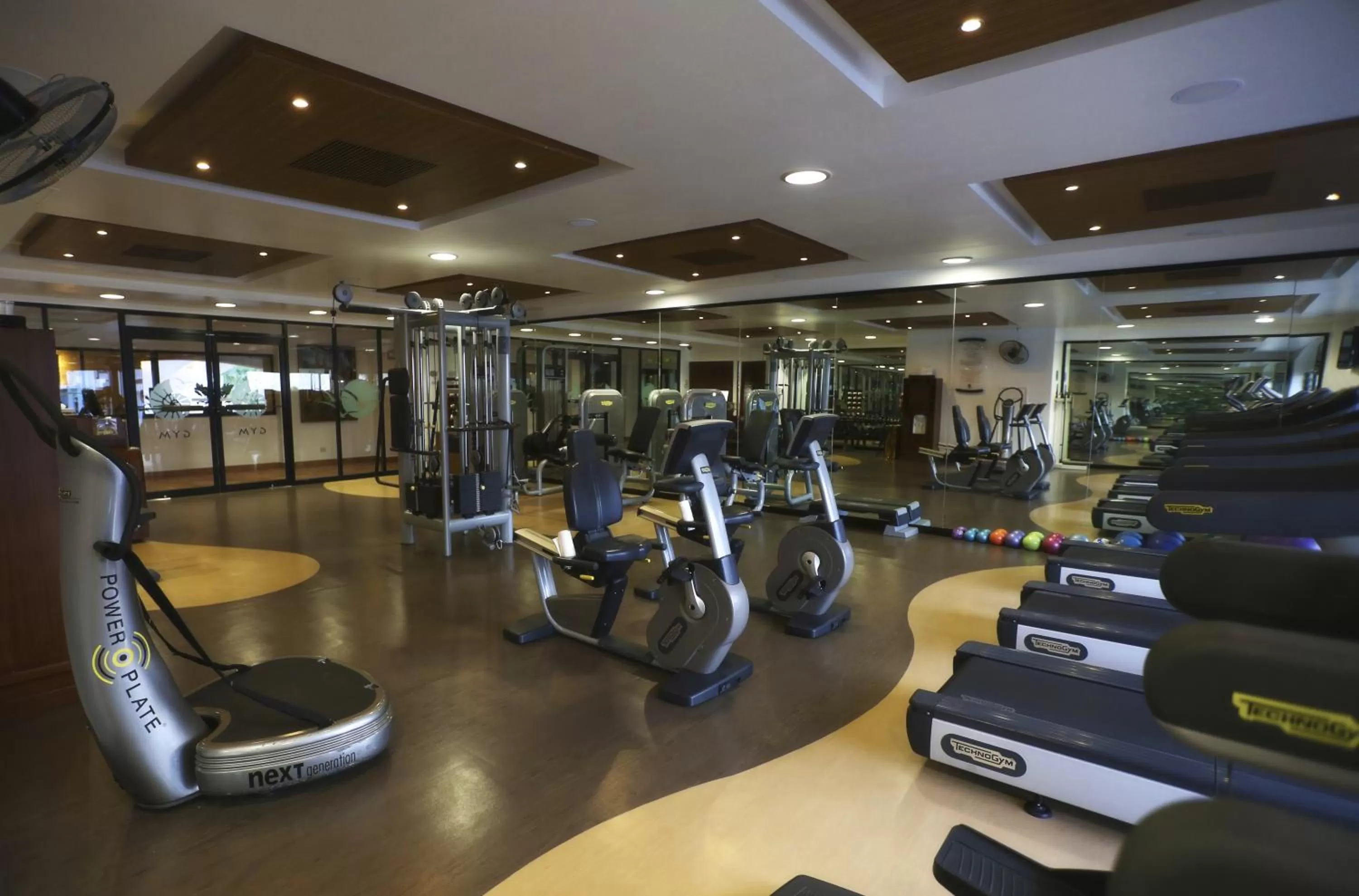 Fitness centre/facilities in The Royal Cancun All Villas Resort