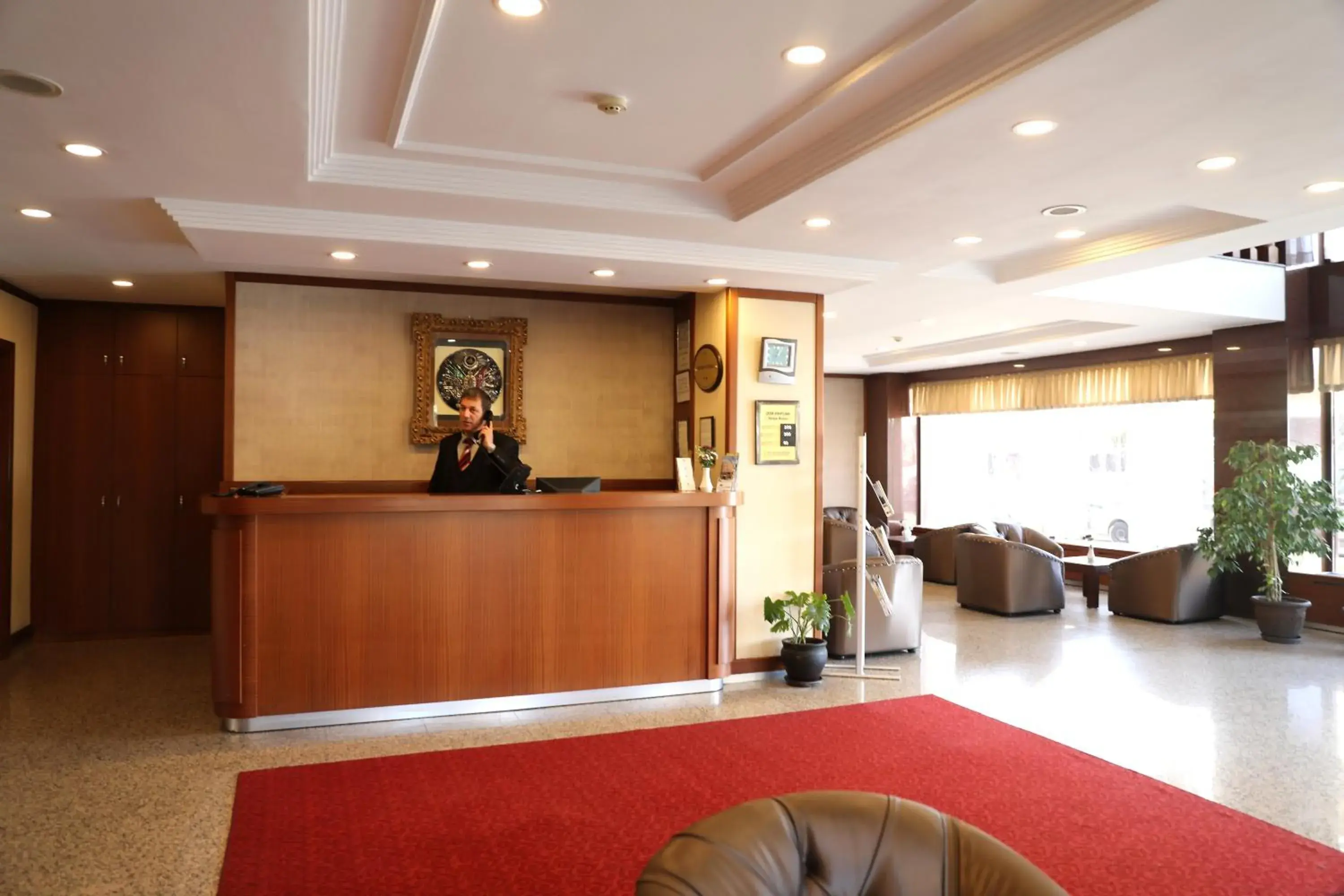 Lobby or reception, Lobby/Reception in Yavuz Hotel