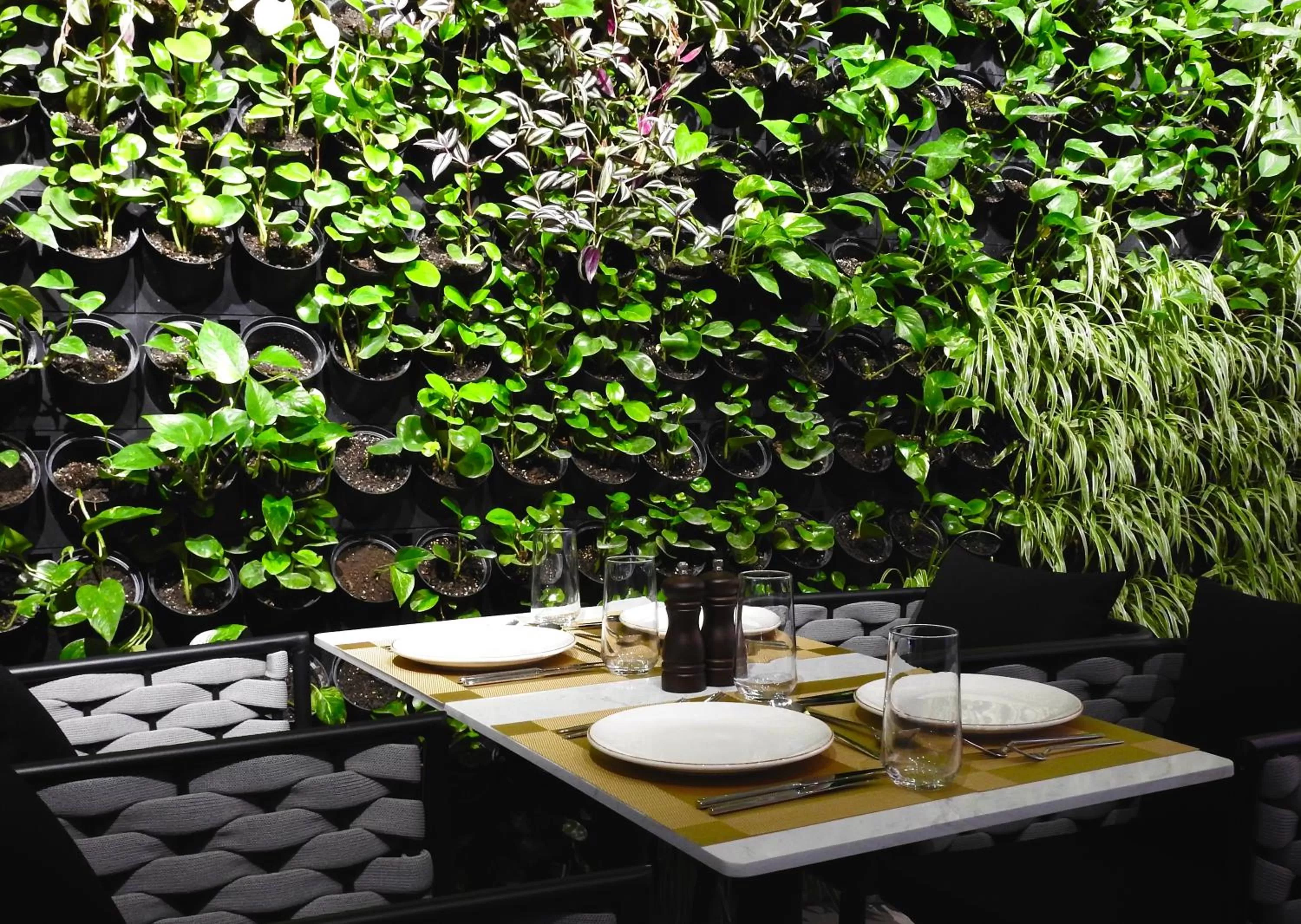 Dining area in Marjan Plaza Hotel