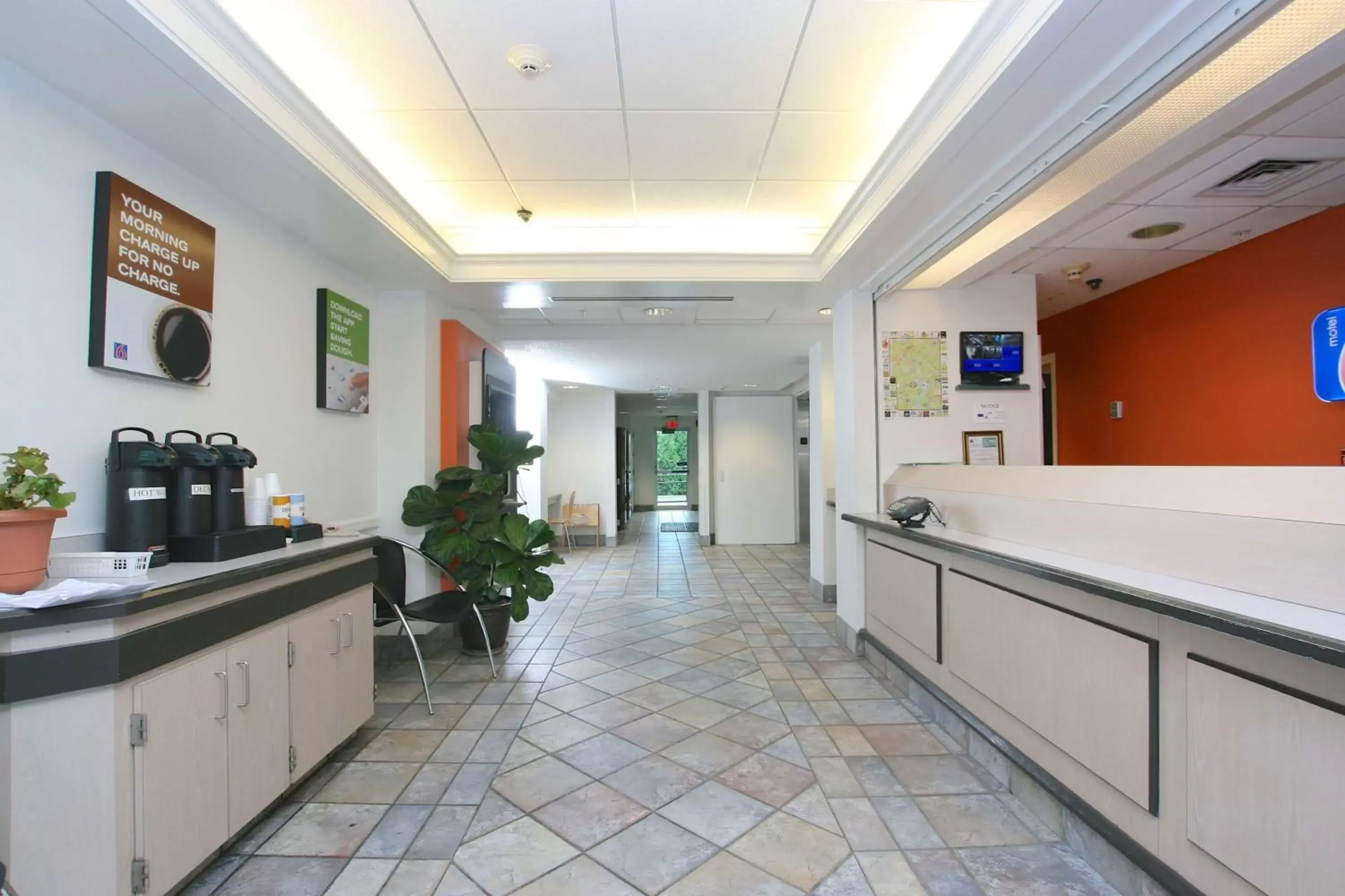 Lobby or reception, Lobby/Reception in Motel 6-Colchester, VT - Burlington