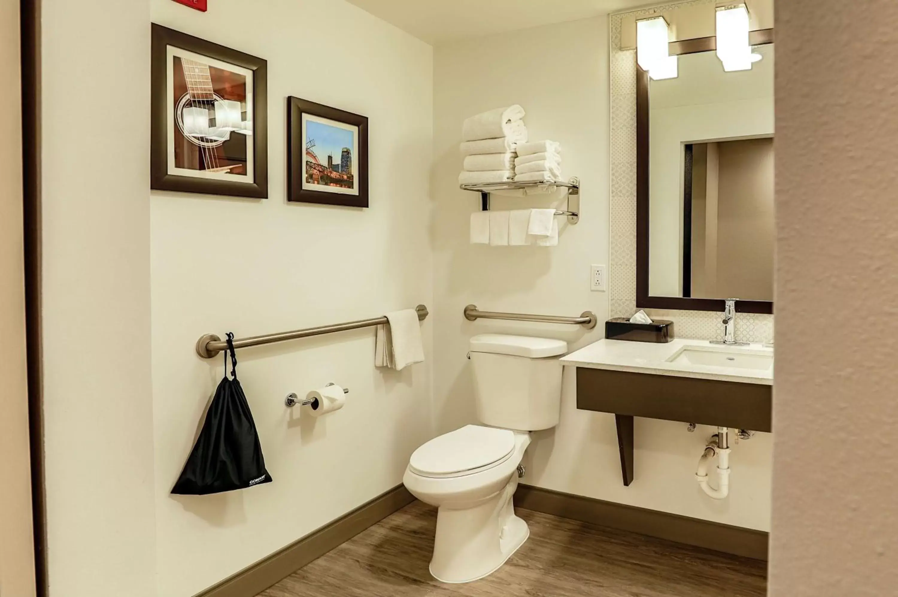 Bathroom in Country Inn & Suites by Radisson, Nashville Airport, TN