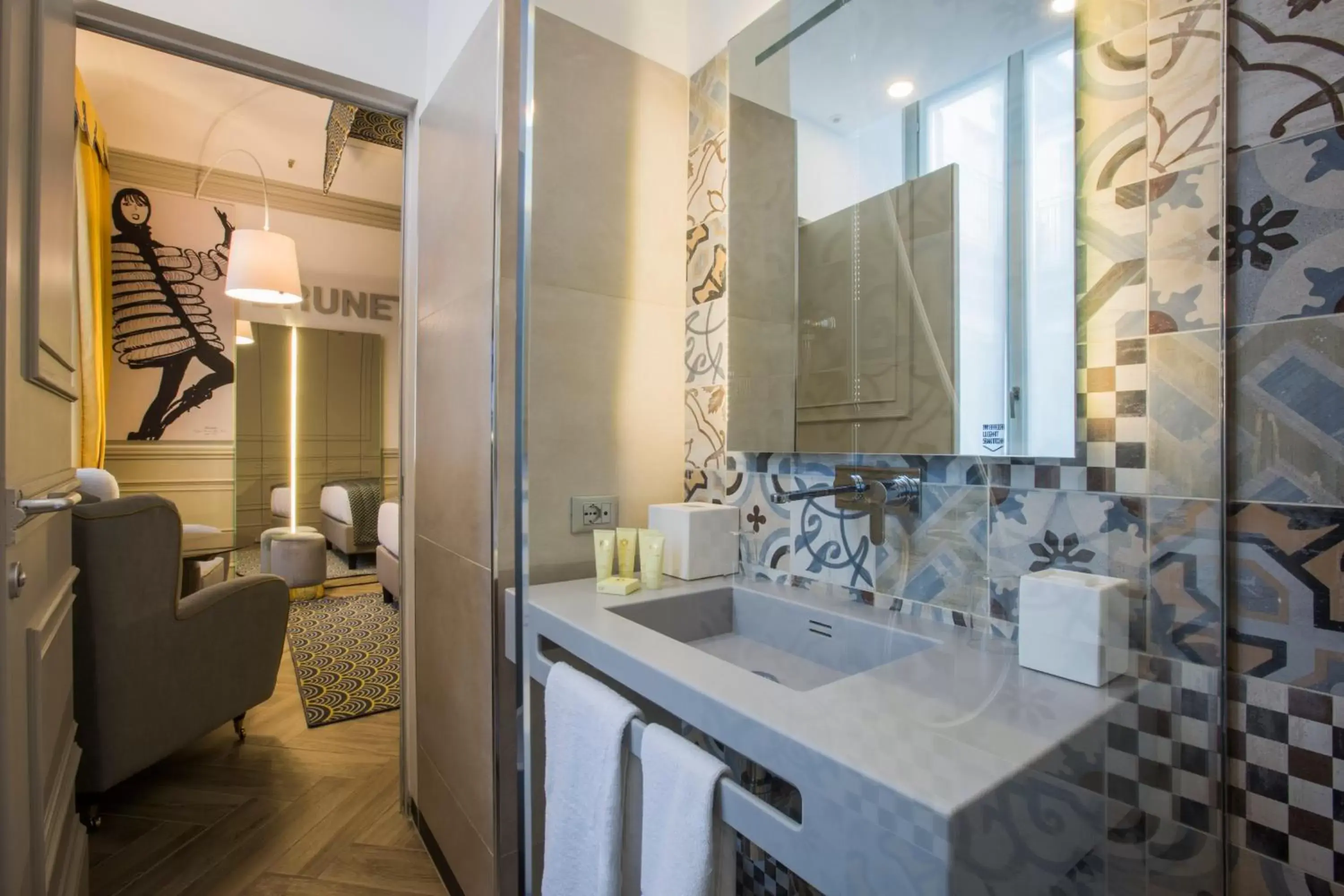 Bathroom in Hotel Indigo Milan - Corso Monforte, an IHG Hotel