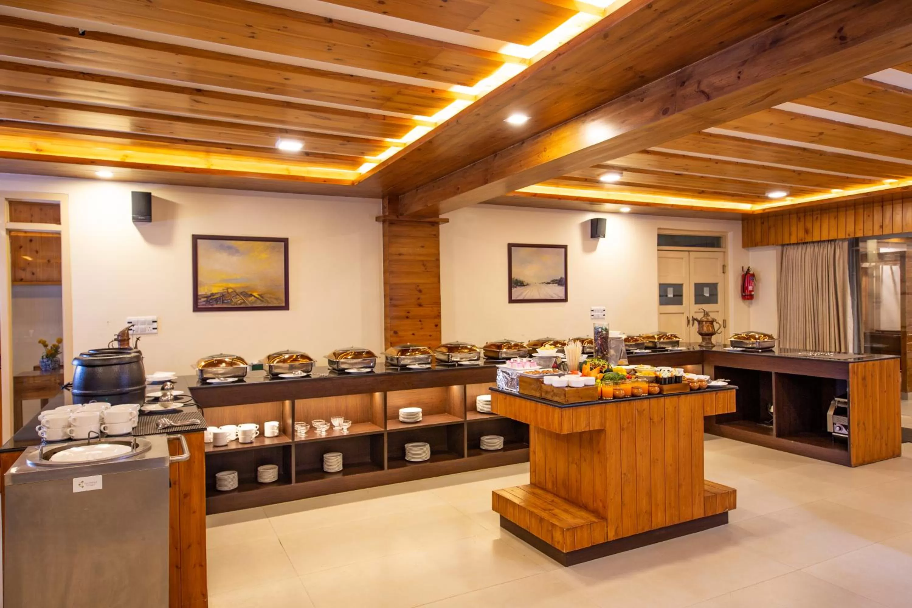 Buffet breakfast in The Orchard Retreat & Spa