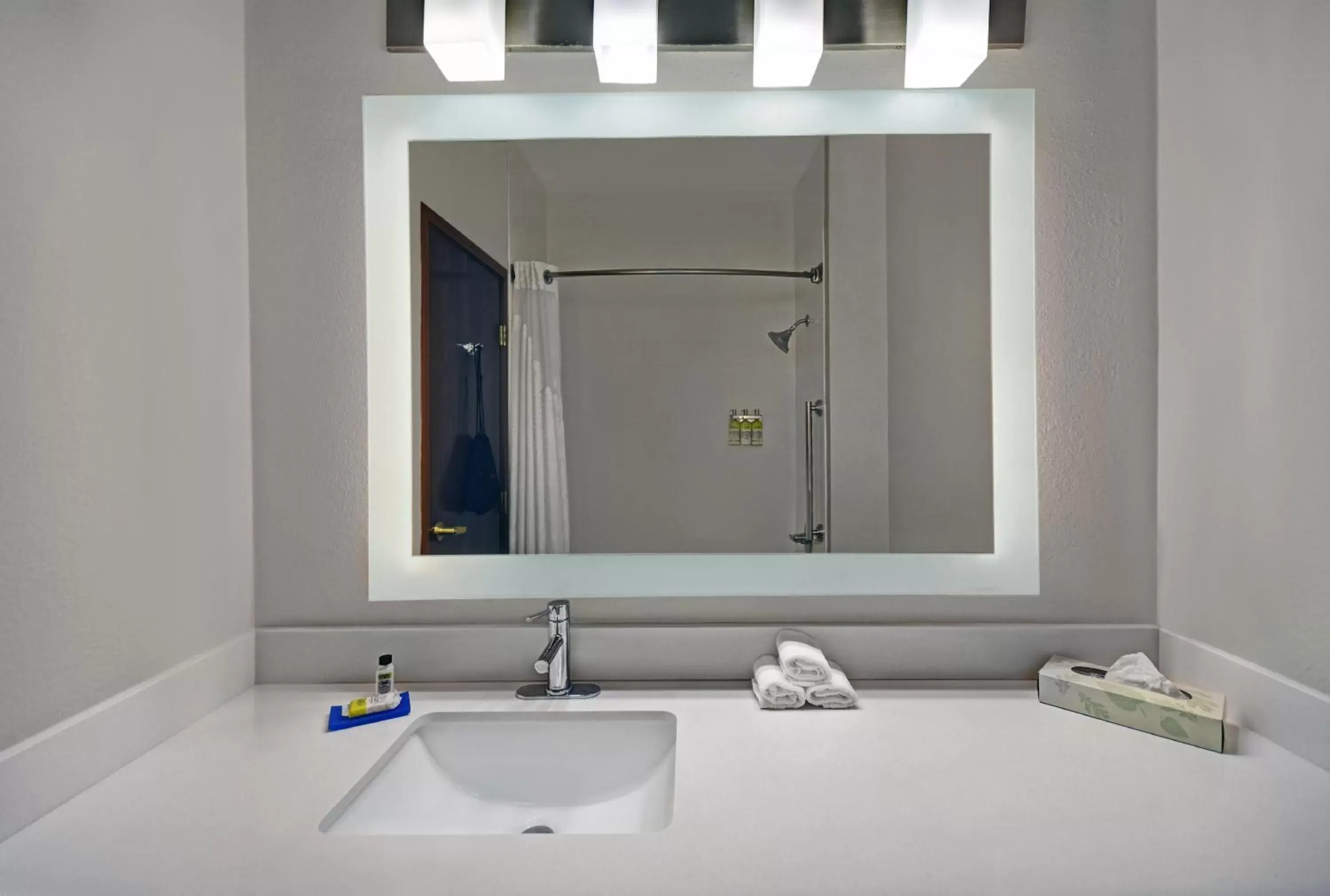 Bathroom in Holiday Inn Express Marshall, an IHG Hotel