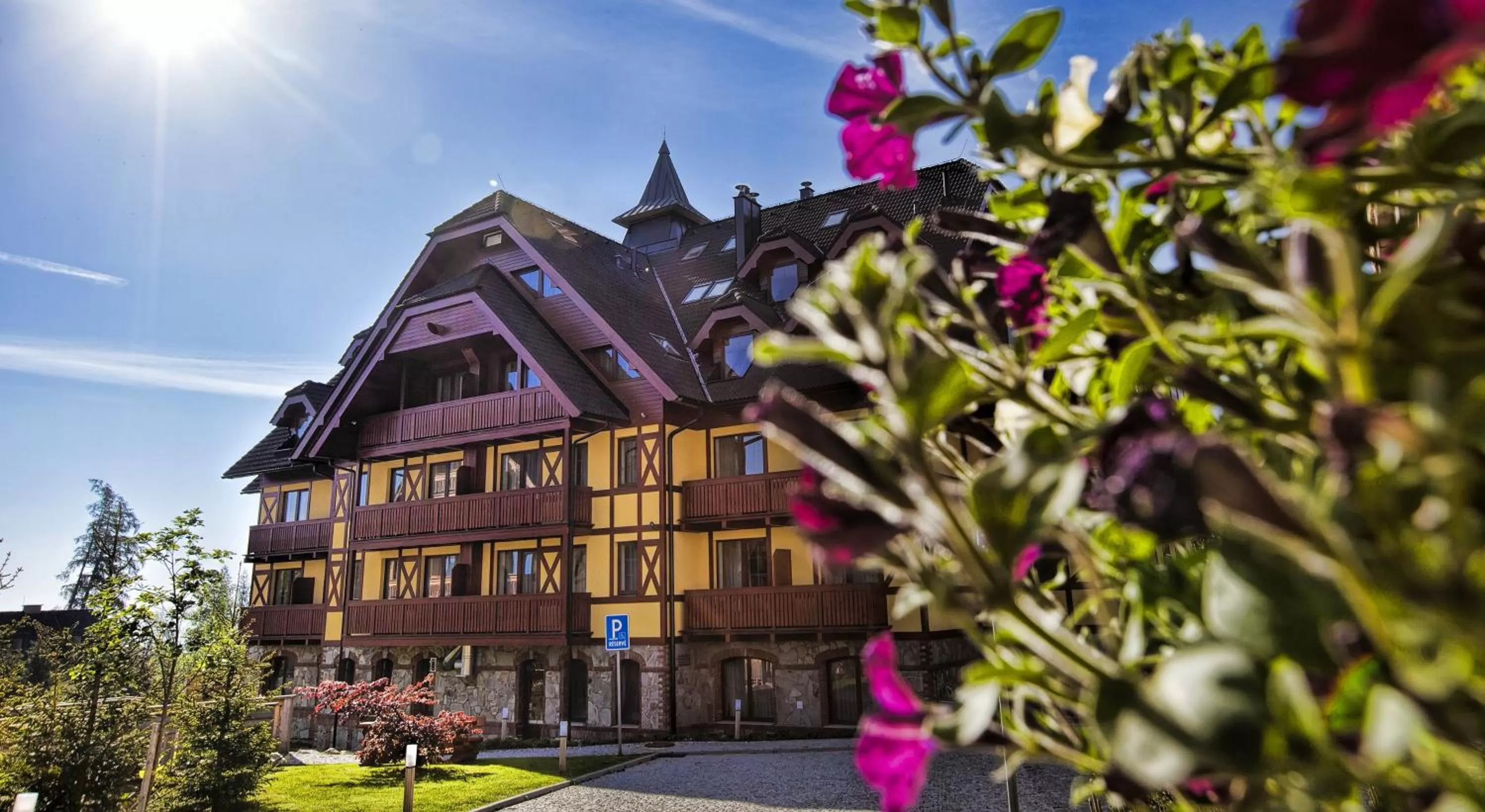Property building in APLEND Hotel Kukučka
