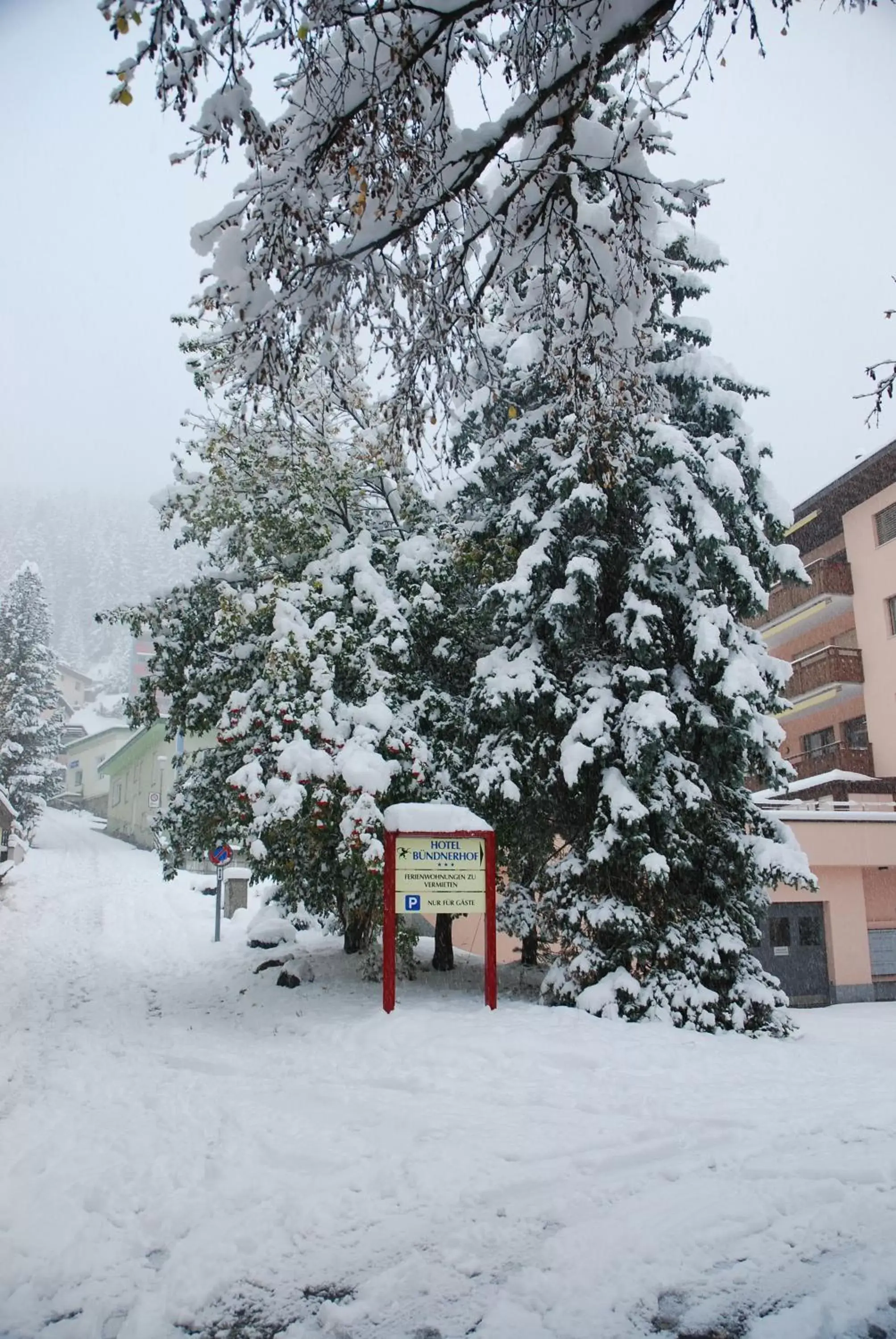 Winter in Hotel Bündnerhof