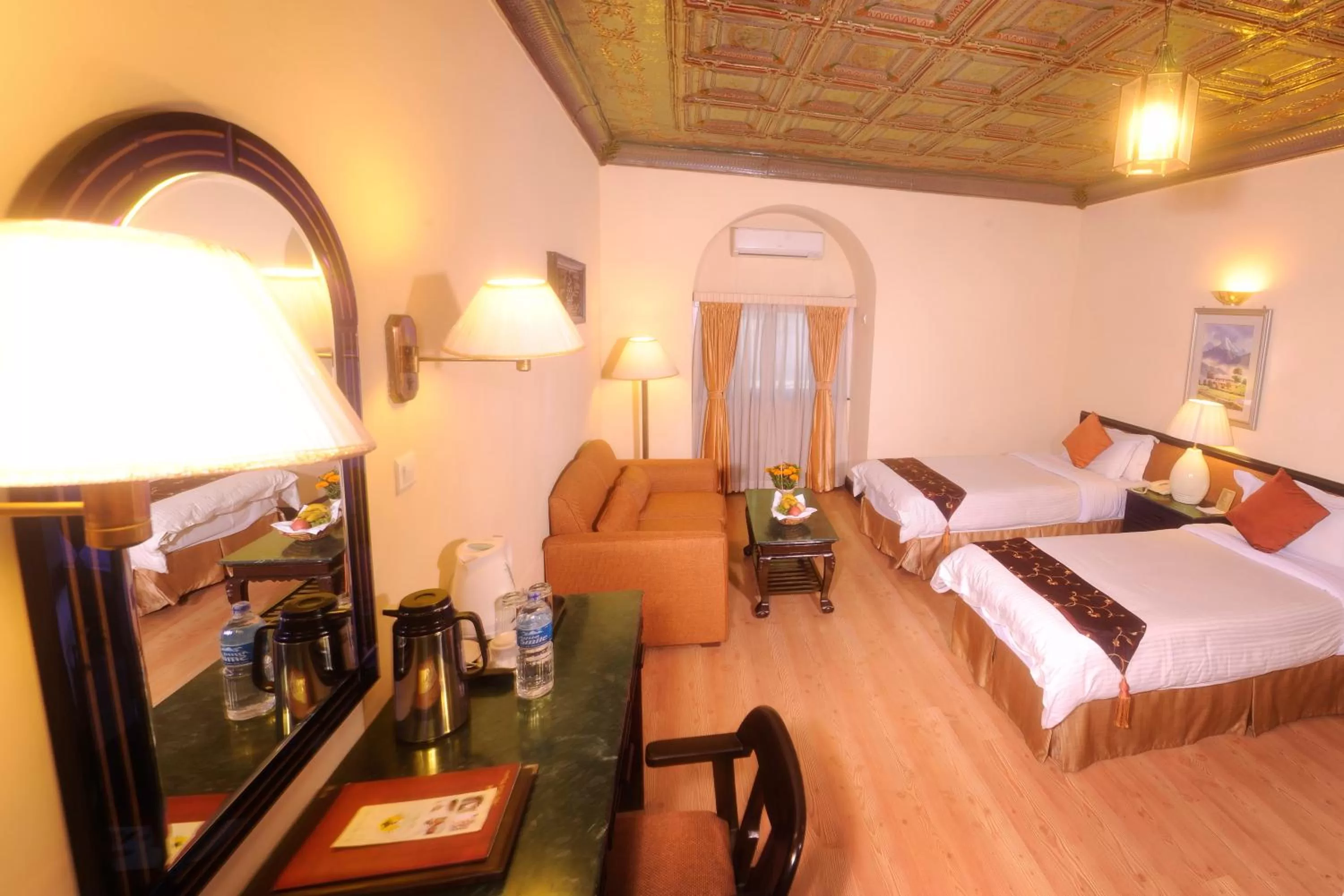 Photo of the whole room, Bed in Hotel Shanker-Palatial Heritage Kathmandu