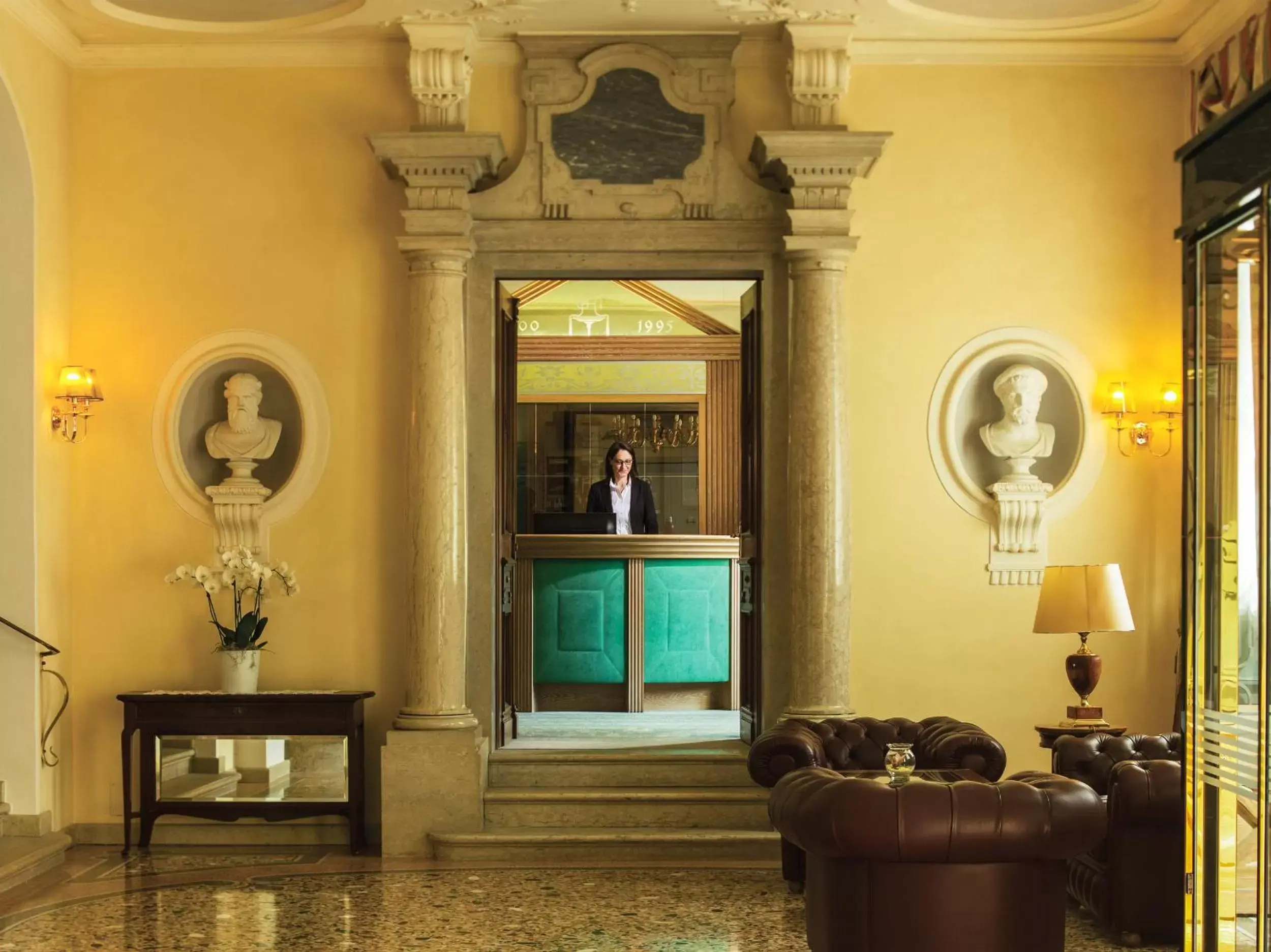 Lobby or reception in Grand Hotel Imperial