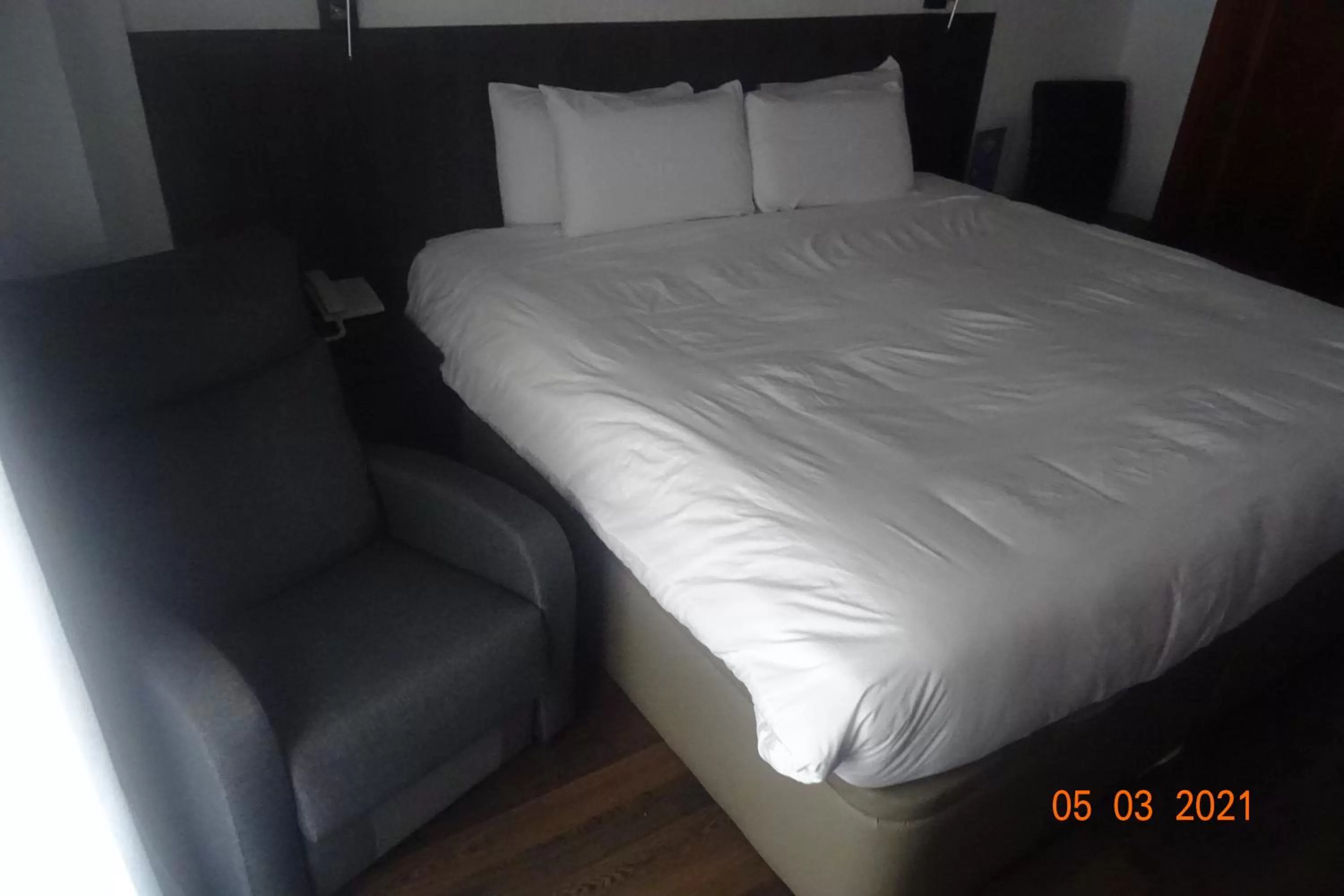 Bed in Hotel Carlos III
