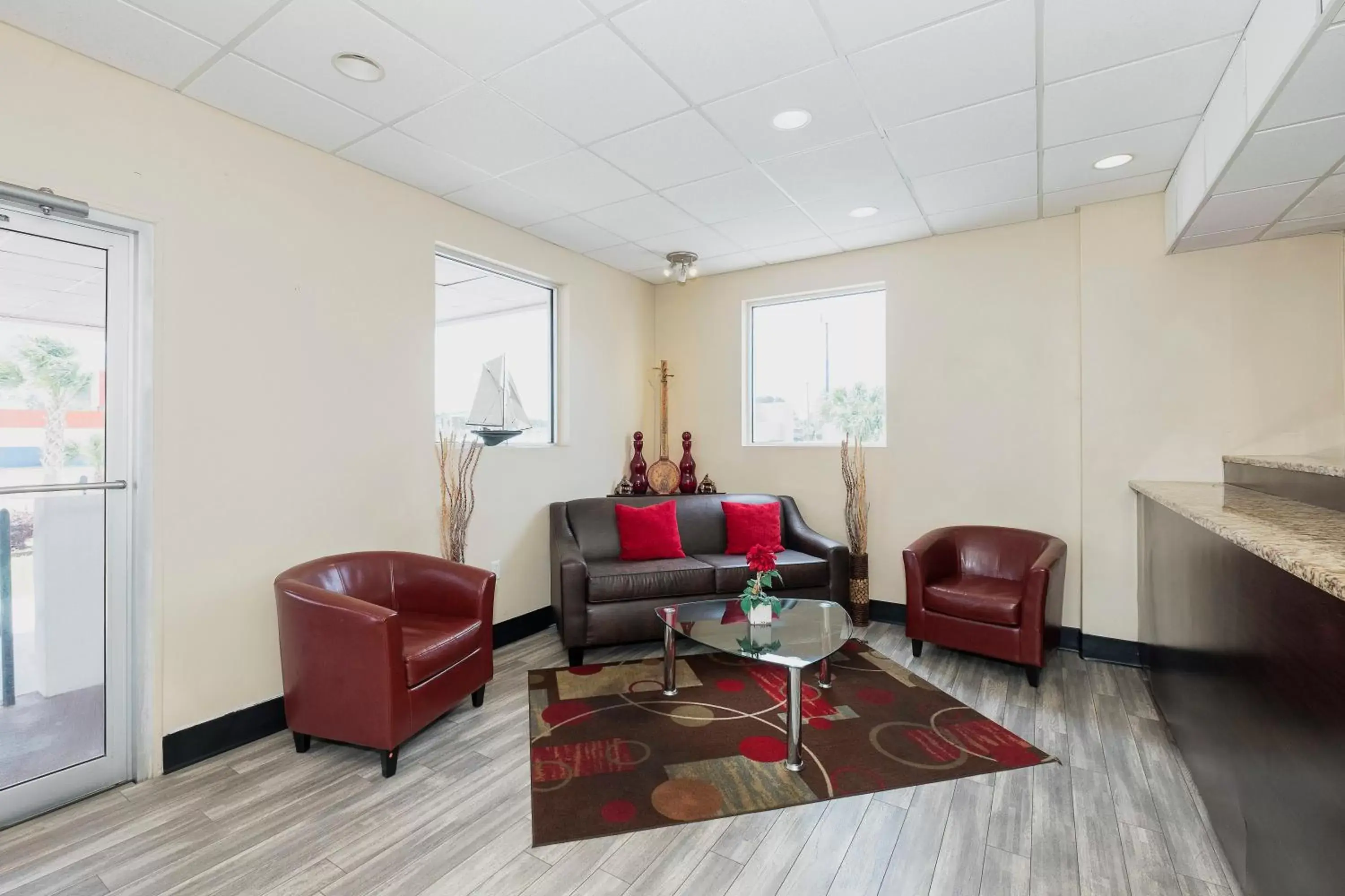 Lobby or reception in Red Roof Inn Walterboro Lobby or reception in Red Roof Inn Walterboro