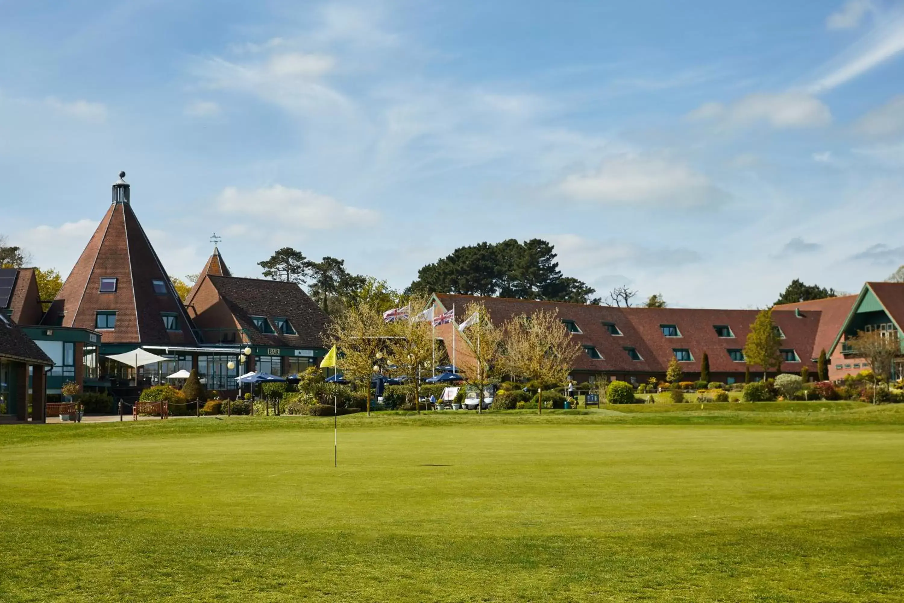 Garden, Property Building in Ufford Park Hotel, Golf & Spa