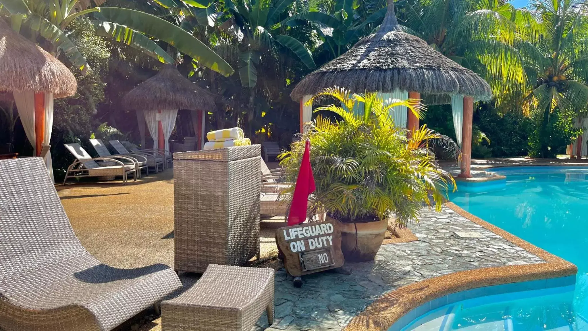 Swimming Pool in Coco Grove Beach Resort, Siquijor Island