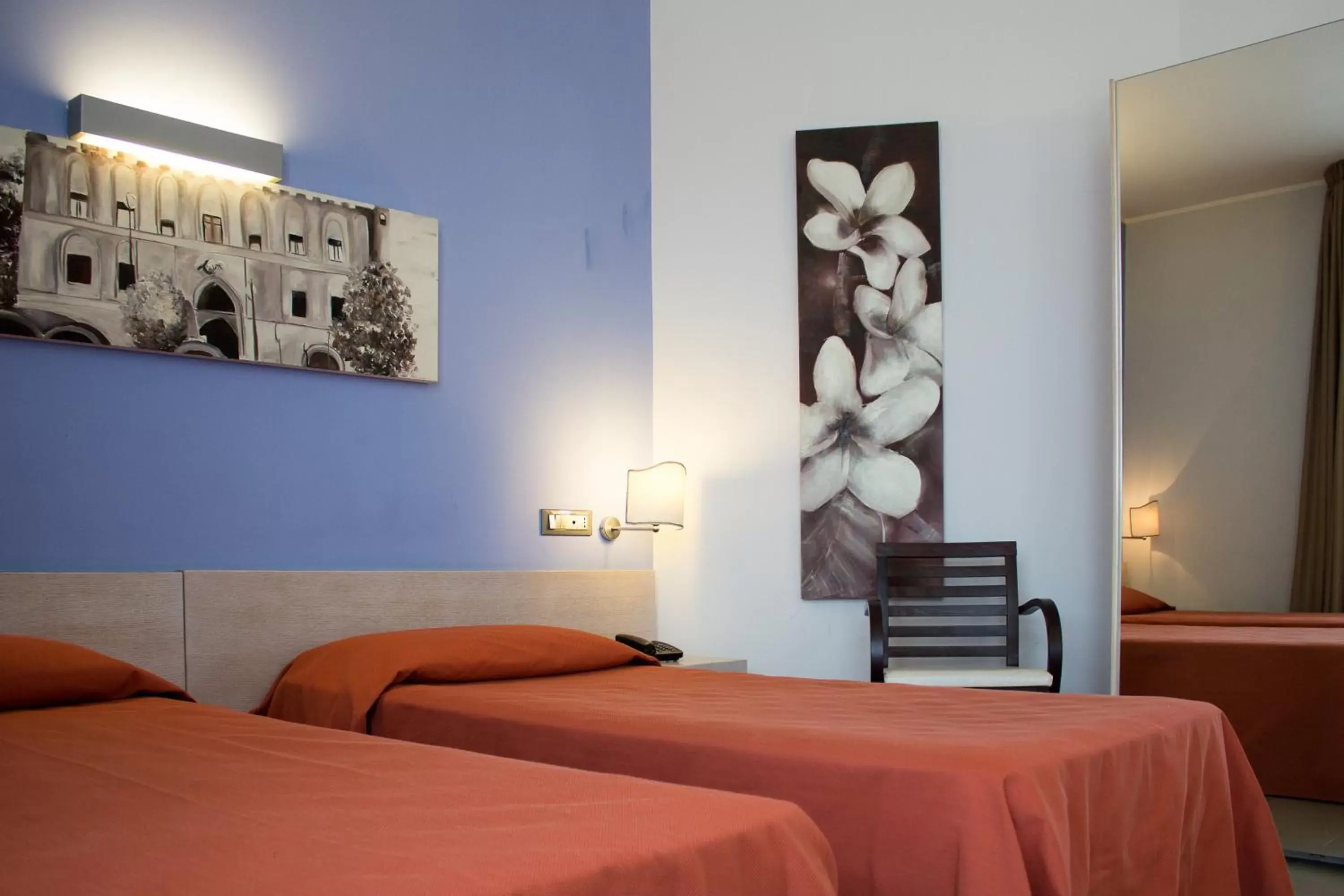 Bed in Hotel Villa d'Amato