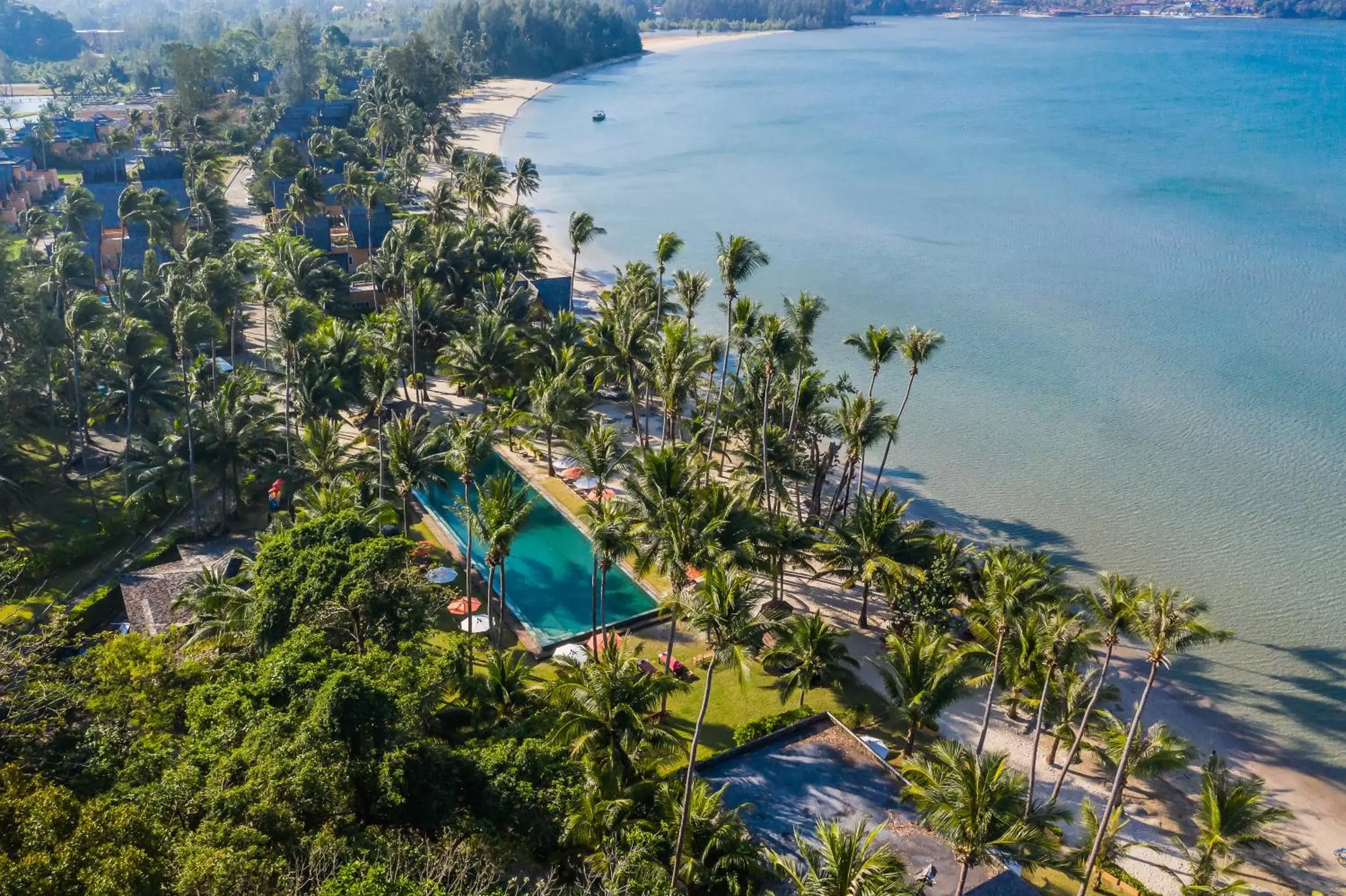 Beach, Bird's-eye View in Marina Sands Resort