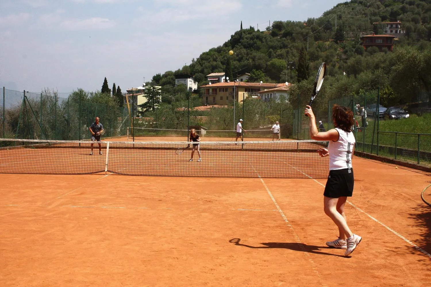 Tennis court in Hotel Laura Christina