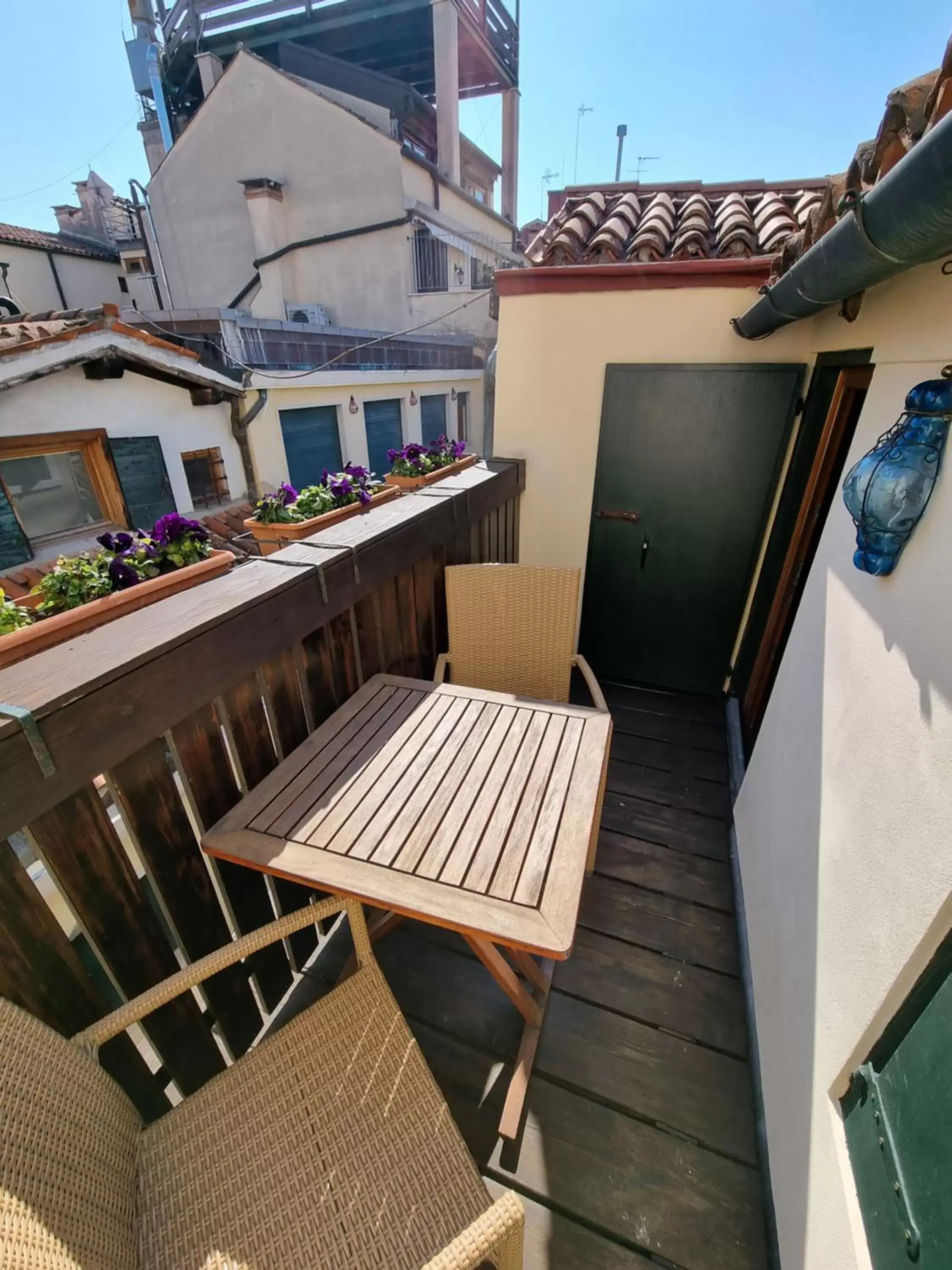 Balcony/Terrace in Locanda Al Leon