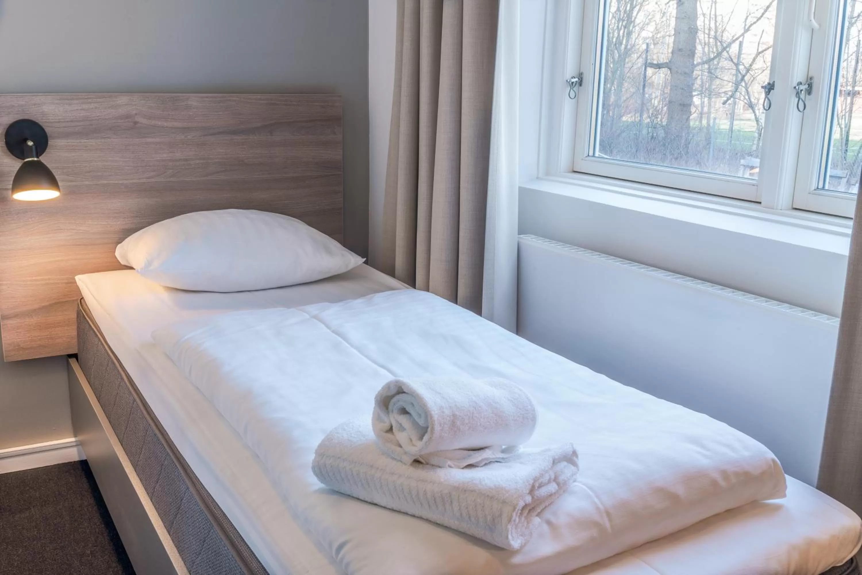 Bed in Copenhagen Go Hotel