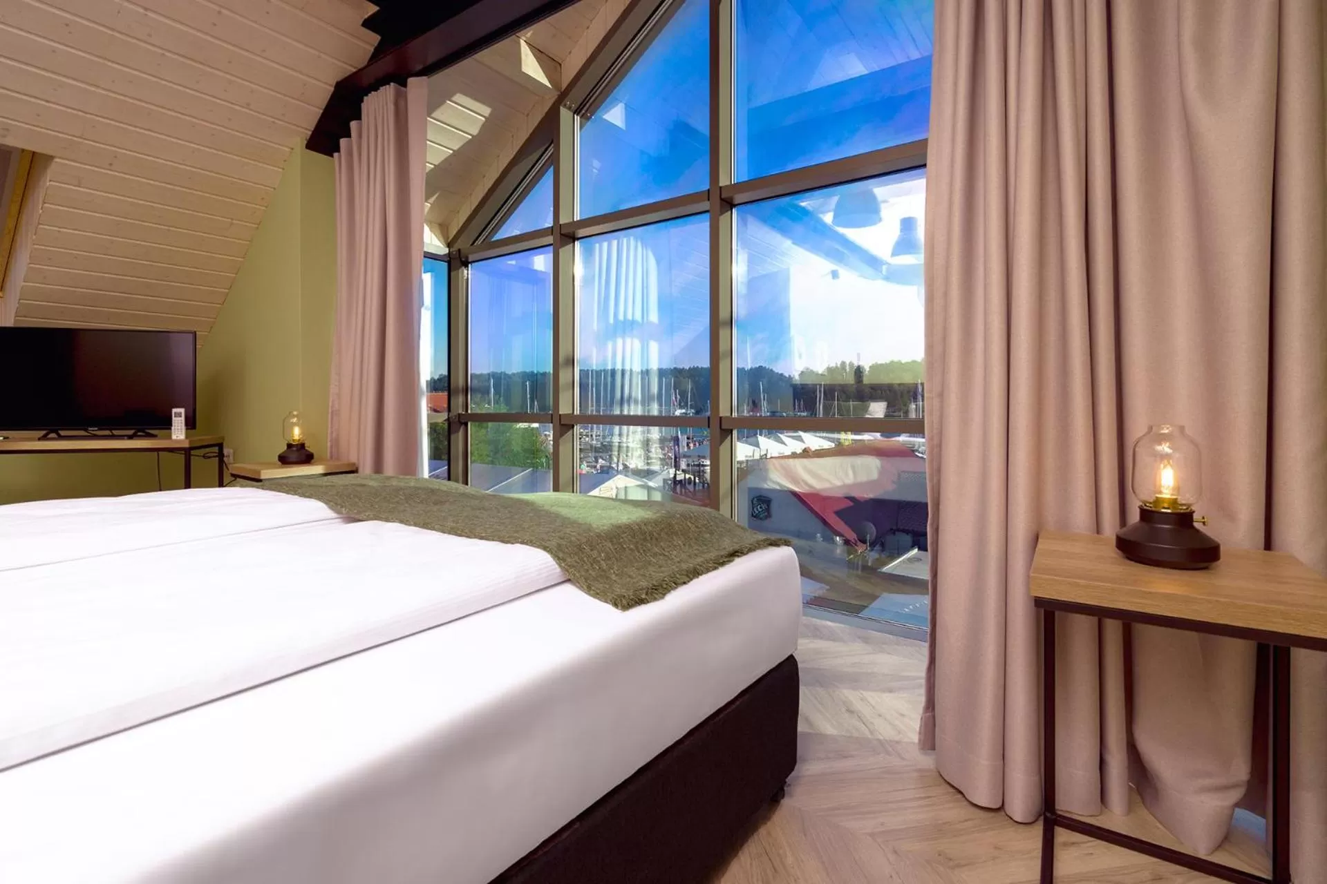 Lake view, Bed in Kamienica Portowa