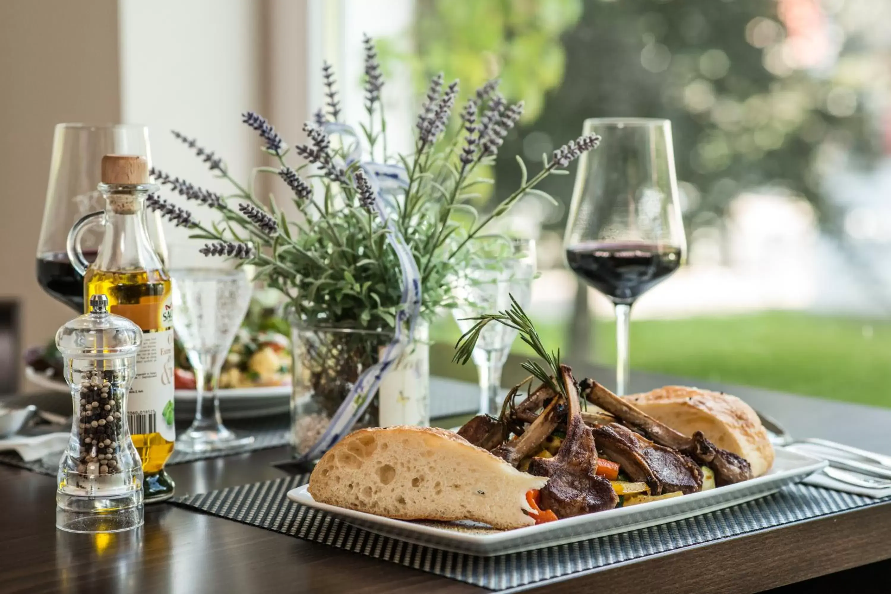 Food close-up in Glockenhof