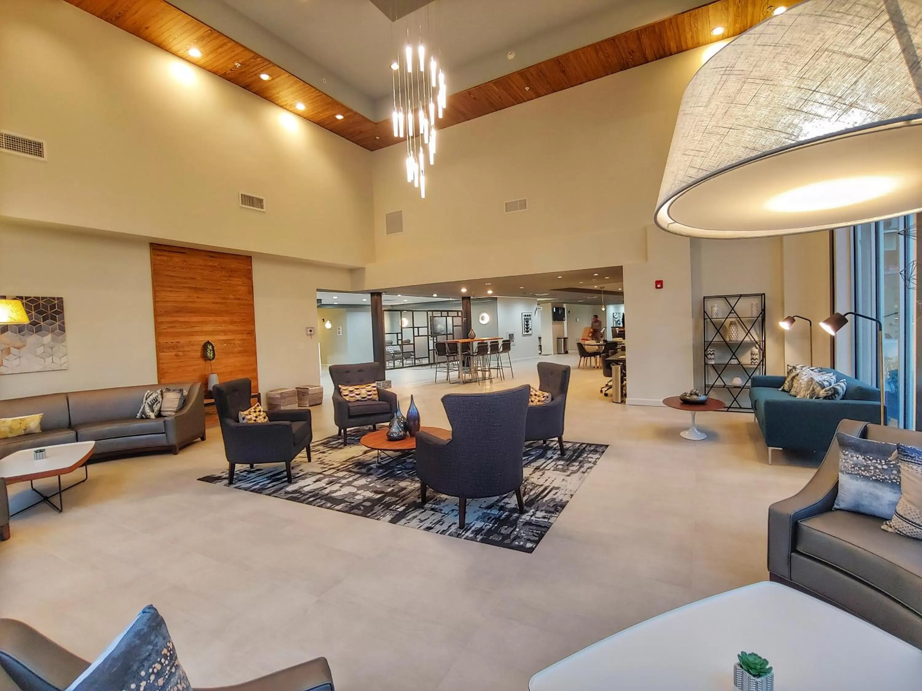 Lobby or reception in Radisson Hotel Atlanta Airport