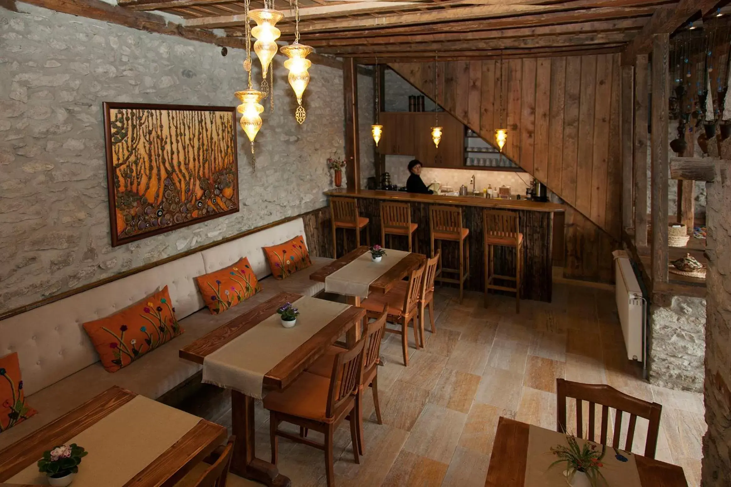 Lounge or bar, Restaurant/Places to Eat in Dadibra Konak Hotel