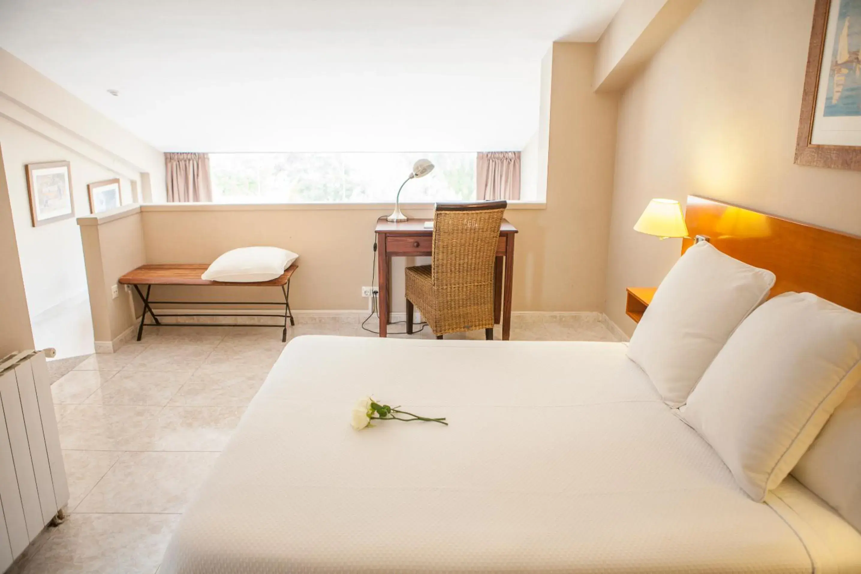 Bed in PARK SEDO Aparthotel Bed in PARK SEDO Aparthotel