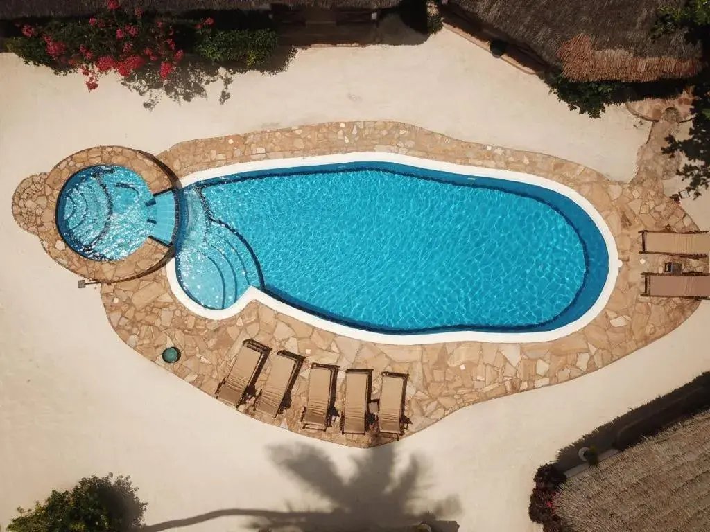 Bird's eye view, Pool View in Sea View Lodge Boutique Hotel