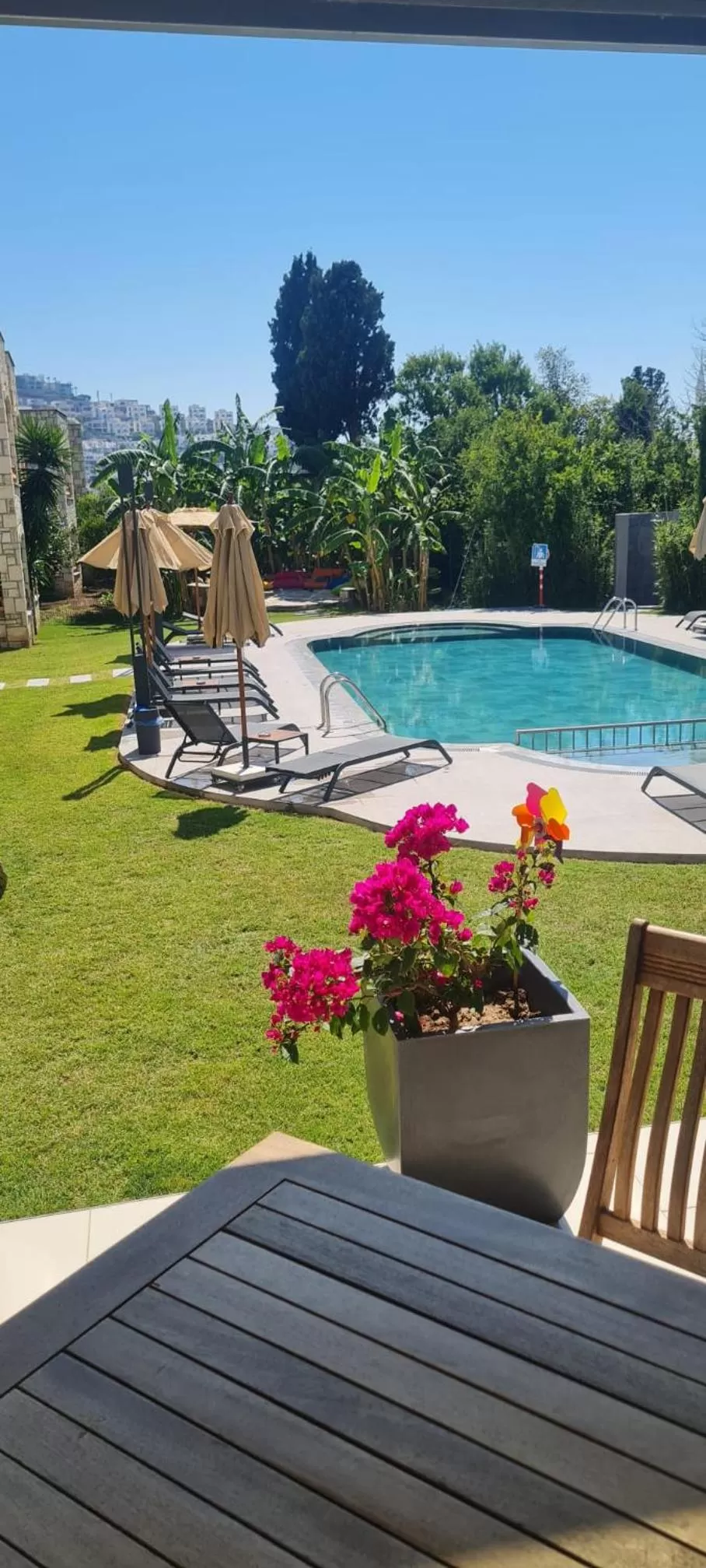 Swimming pool in Sun Garden Apart Hotel