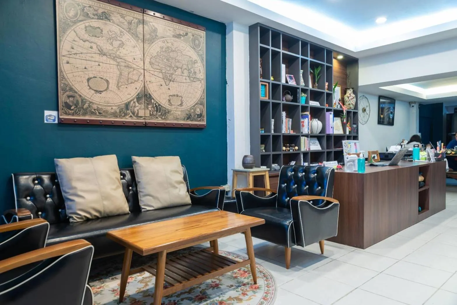 Seating Area in Asoke Montri Hostel