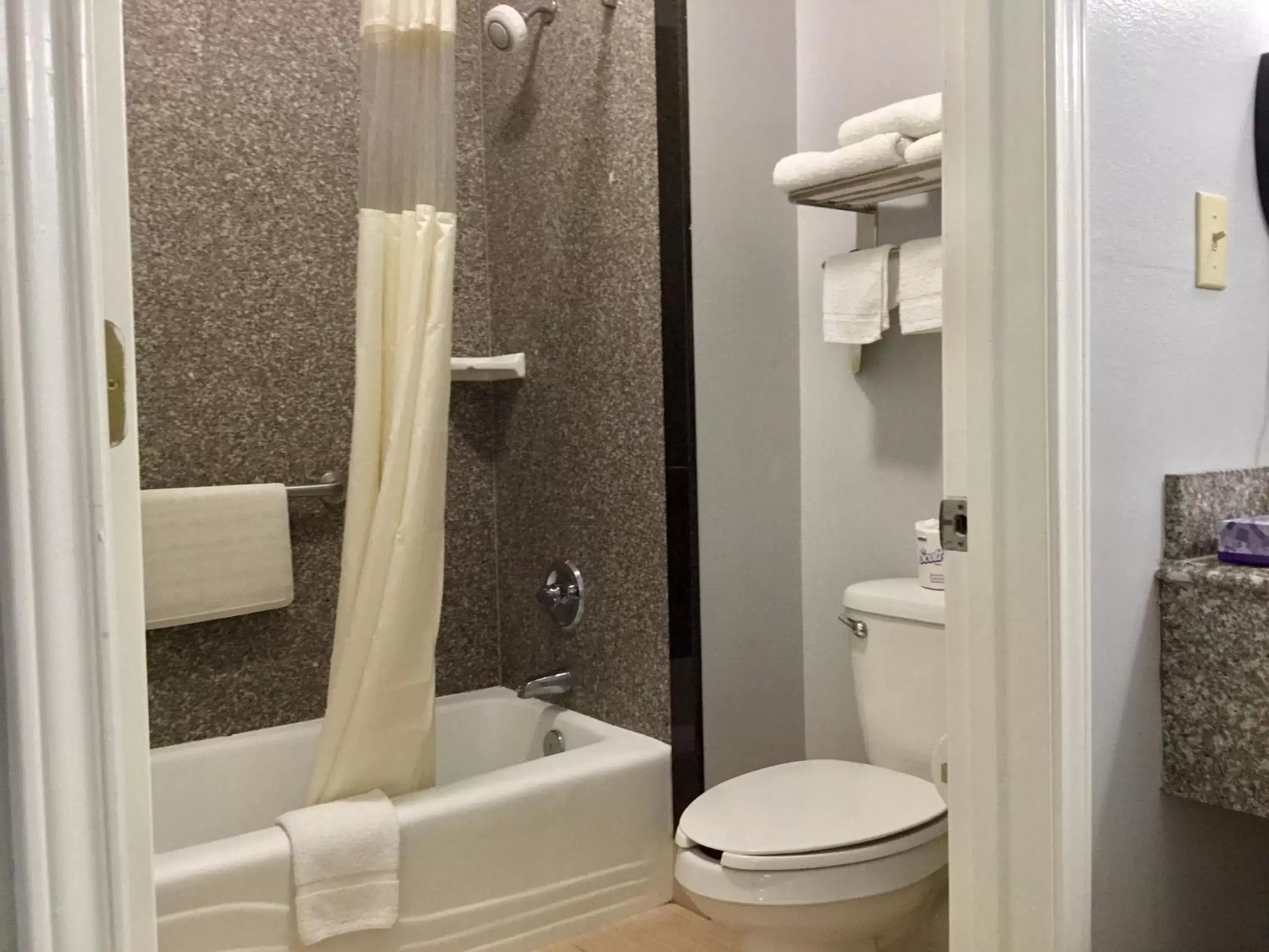 Bathroom in Days Inn by Wyndham Robstown