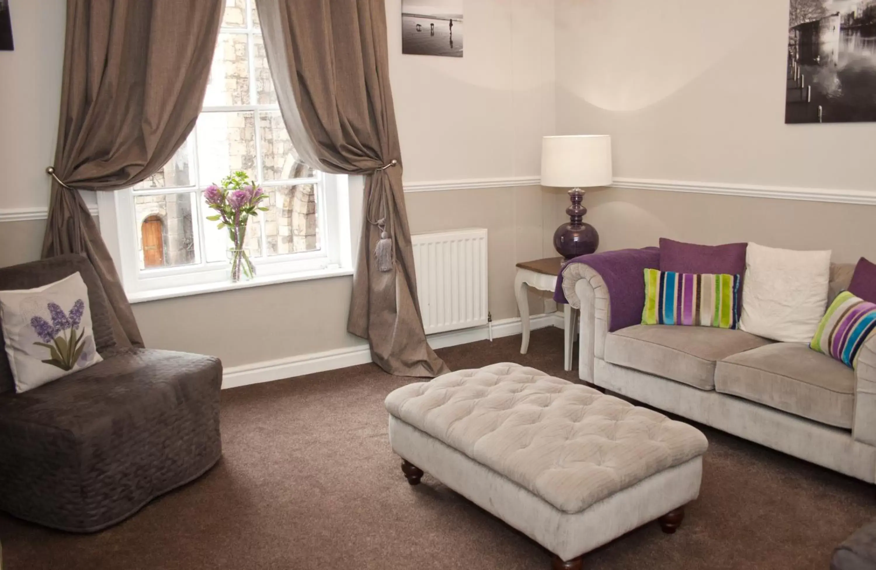 Living room, Seating Area in Goodramgate Apartments