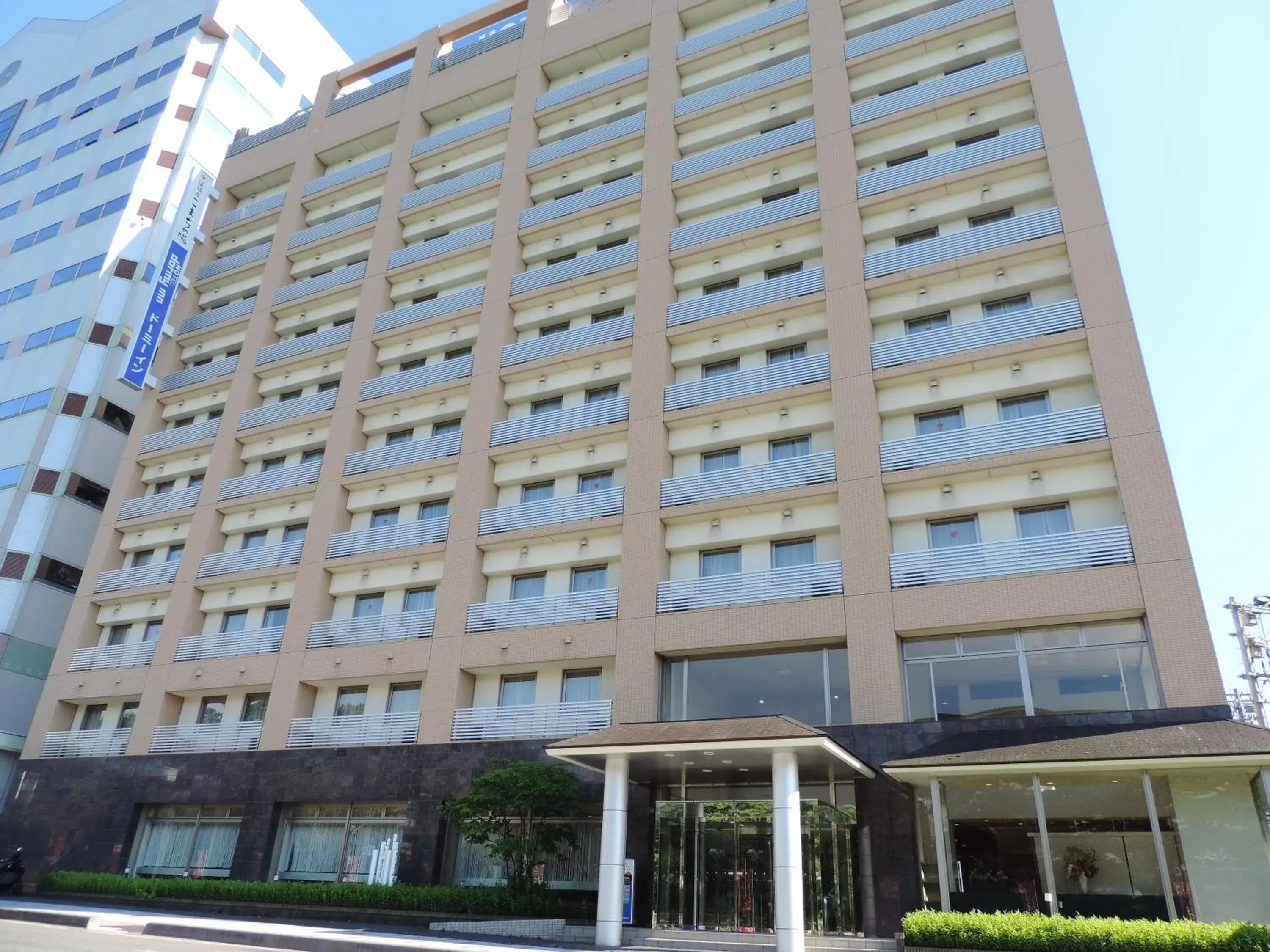 Facade/entrance, Property Building in Dormy Inn Akita