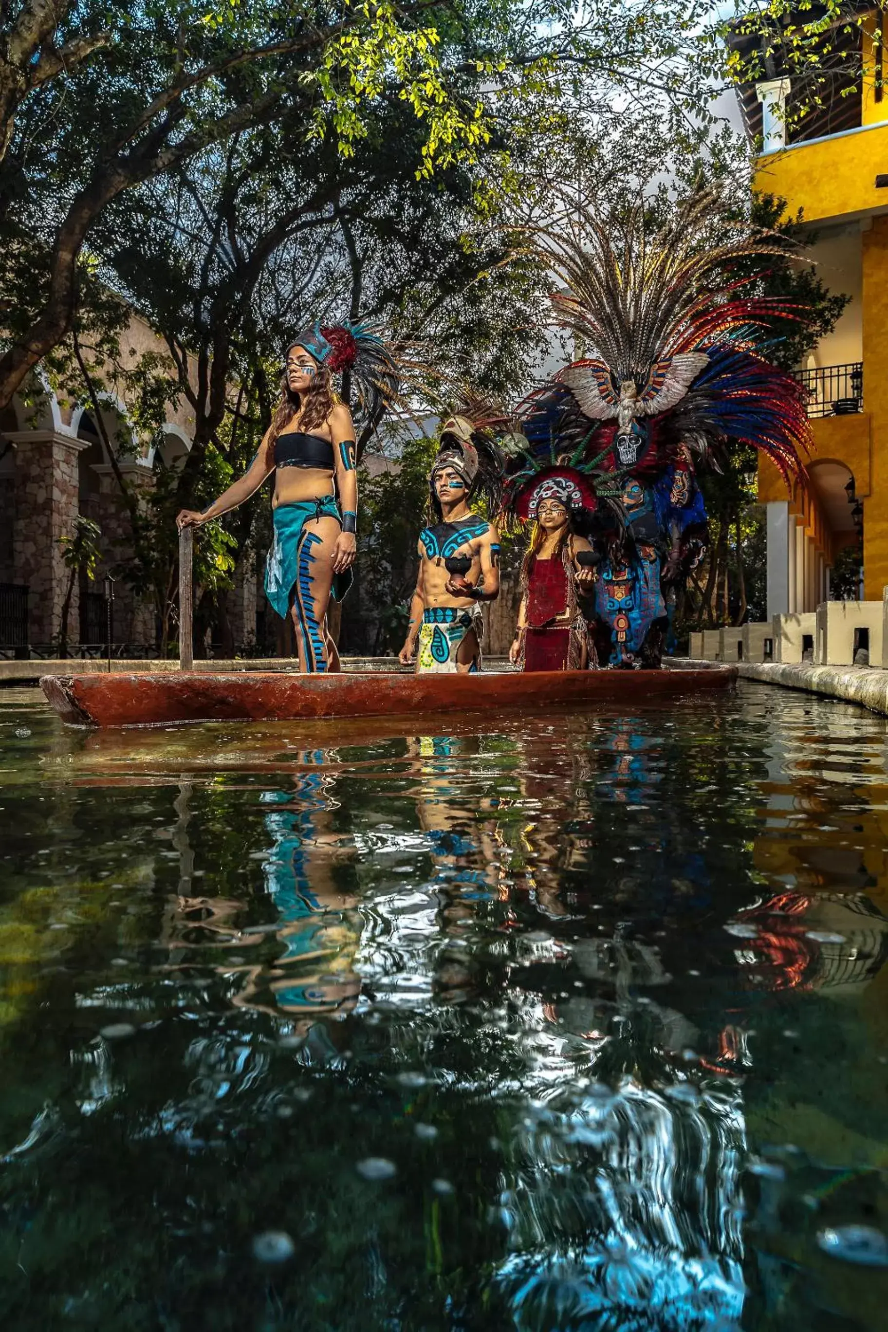 Patio in Occidental at Xcaret Destination - All Inclusive