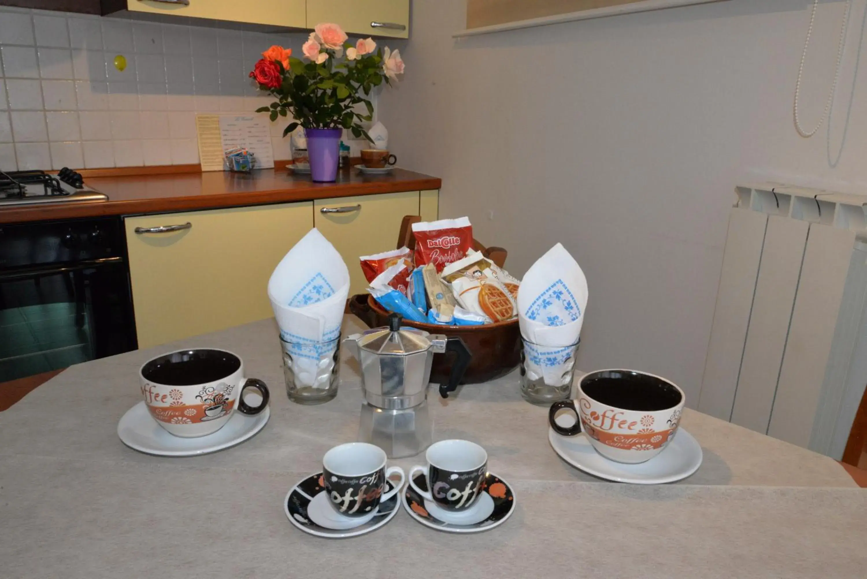 Coffee/Tea Facilities in Residence Le Corniole