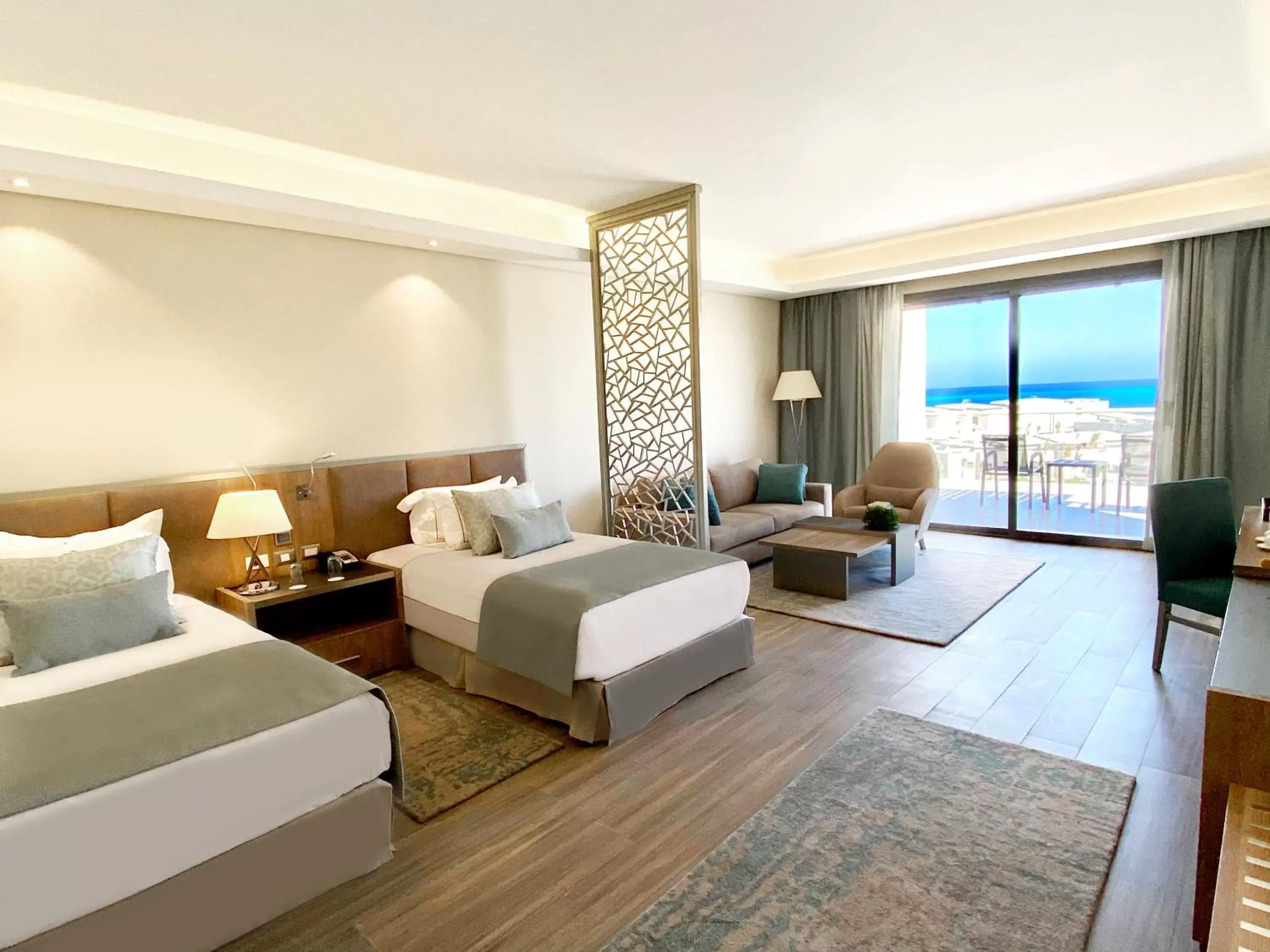 Bedroom in Rixos Premium Magawish Suites and Villas- Ultra All-Inclusive