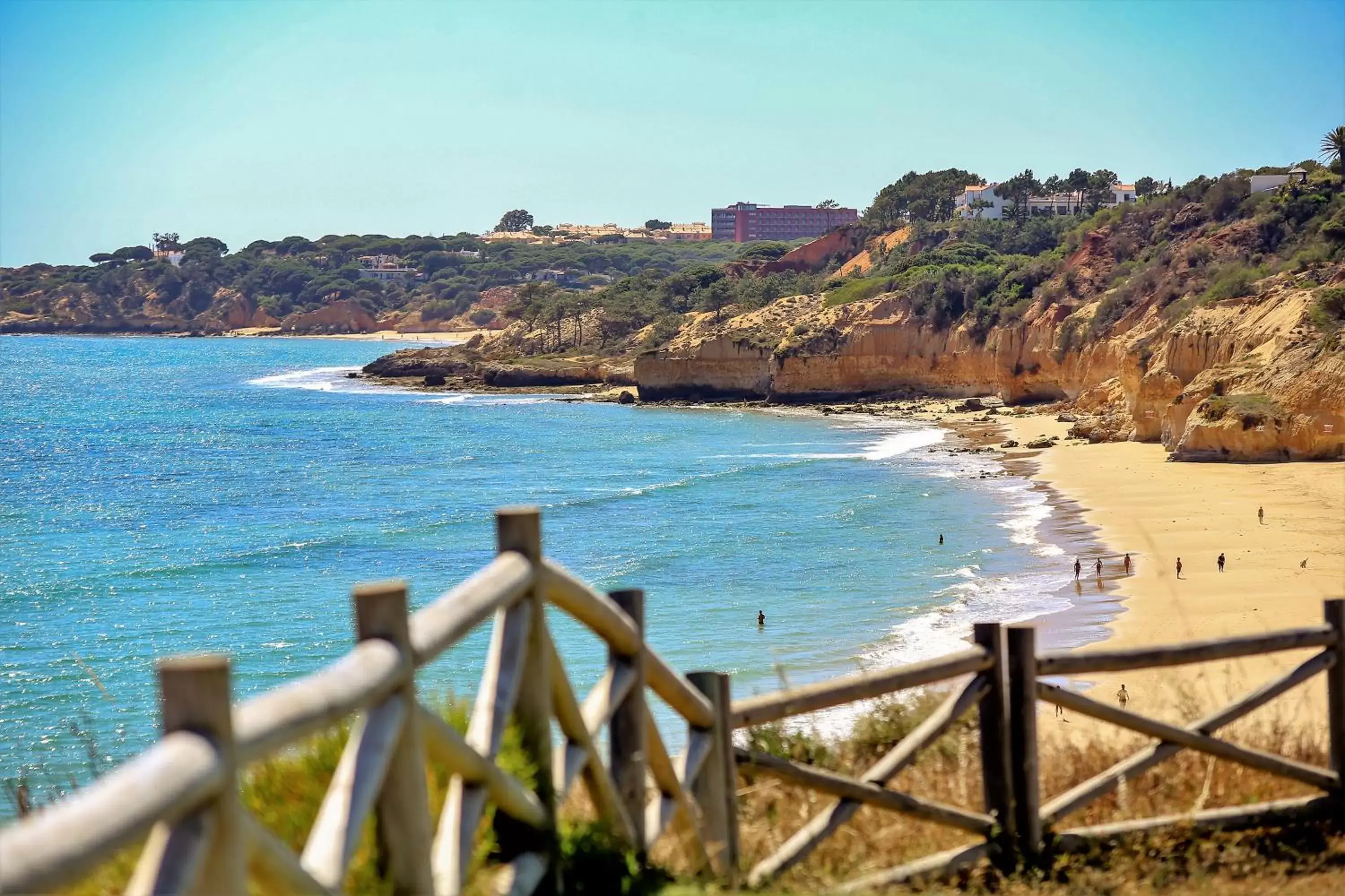 Beach in Aquamar Albufeira Moon Dream