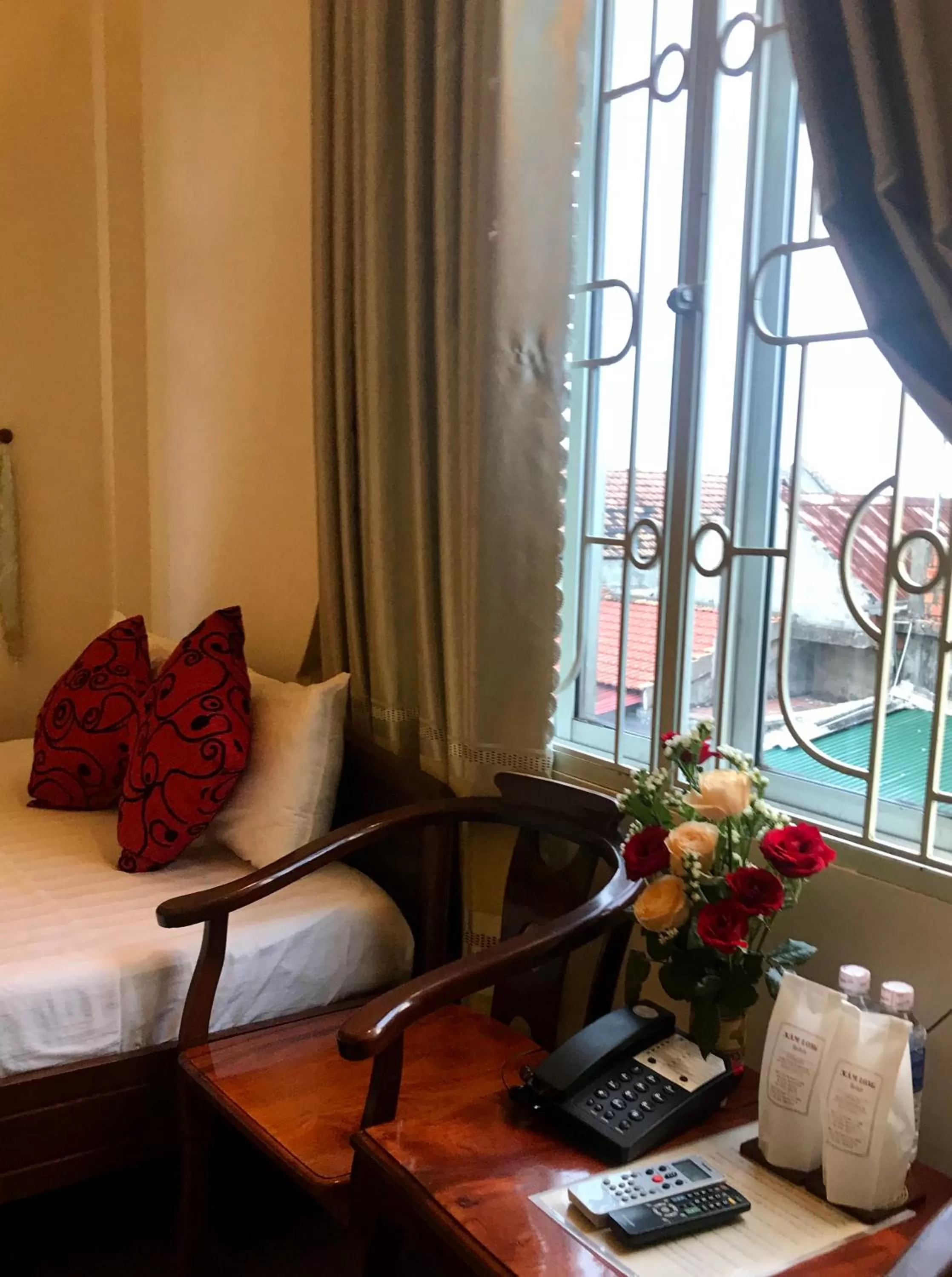 Bed in Nam Long Hotel