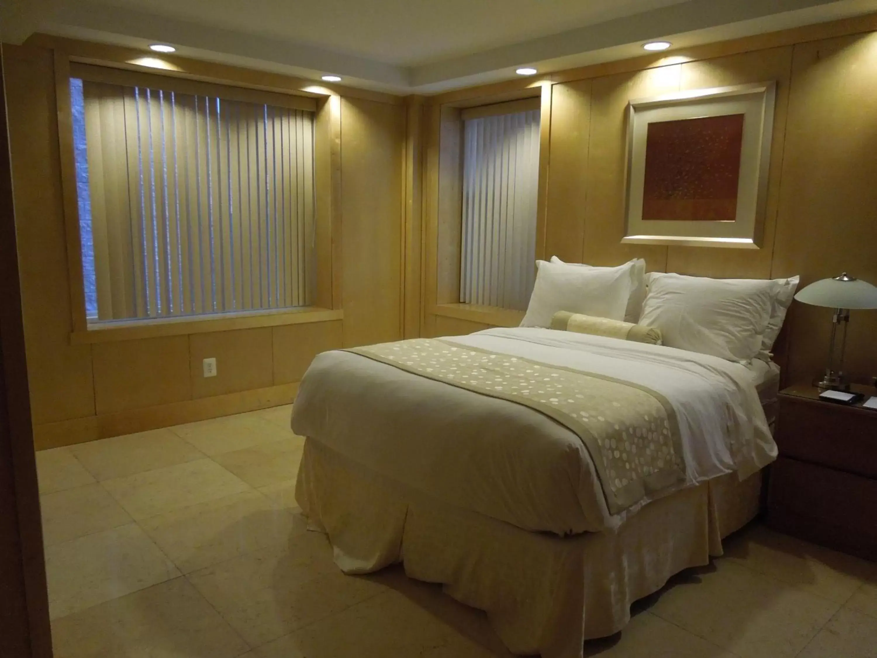 Bed in The Eldon Luxury Suites