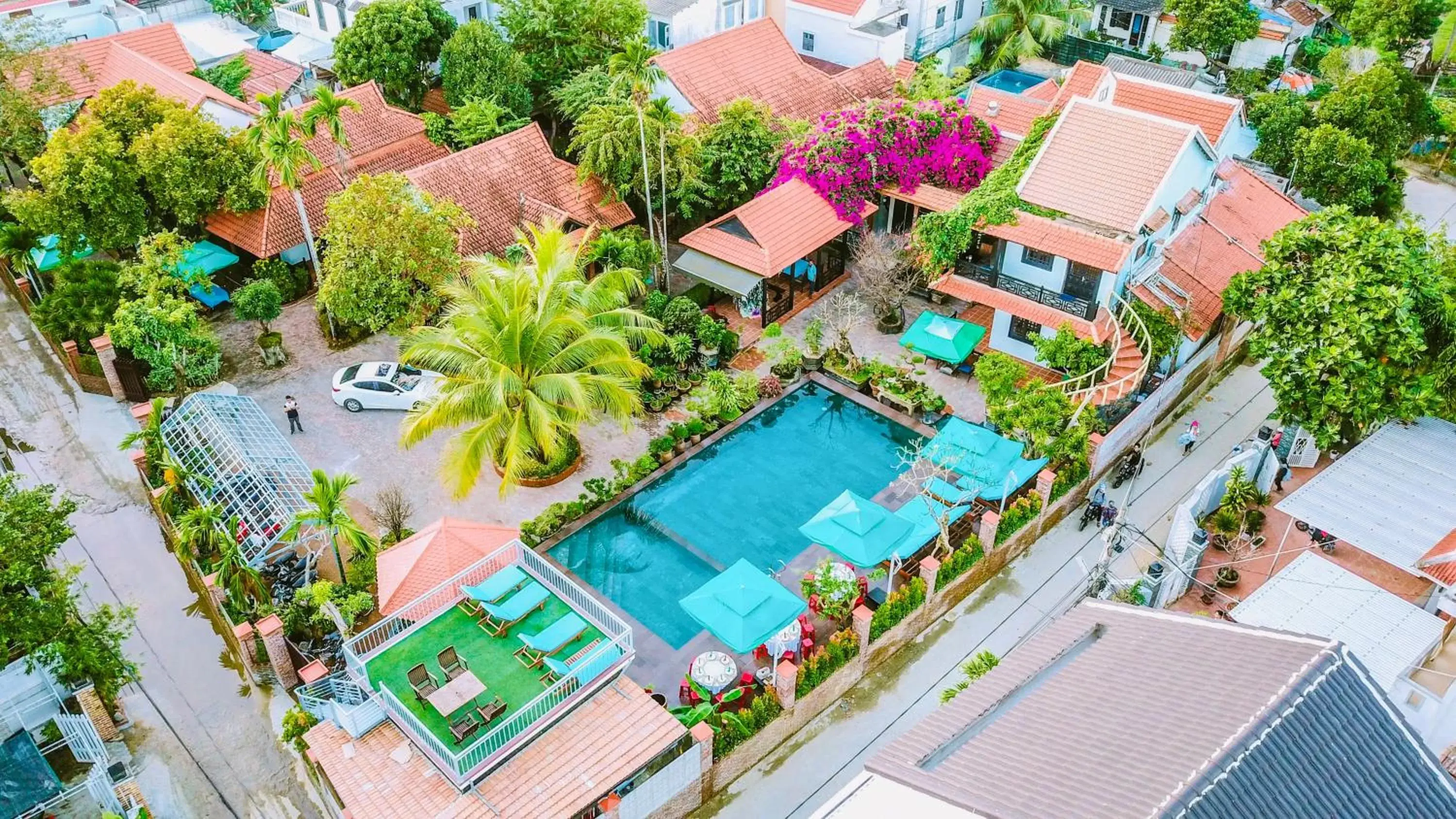 Bird's eye view, Bird's-eye View in Betel Garden Villa