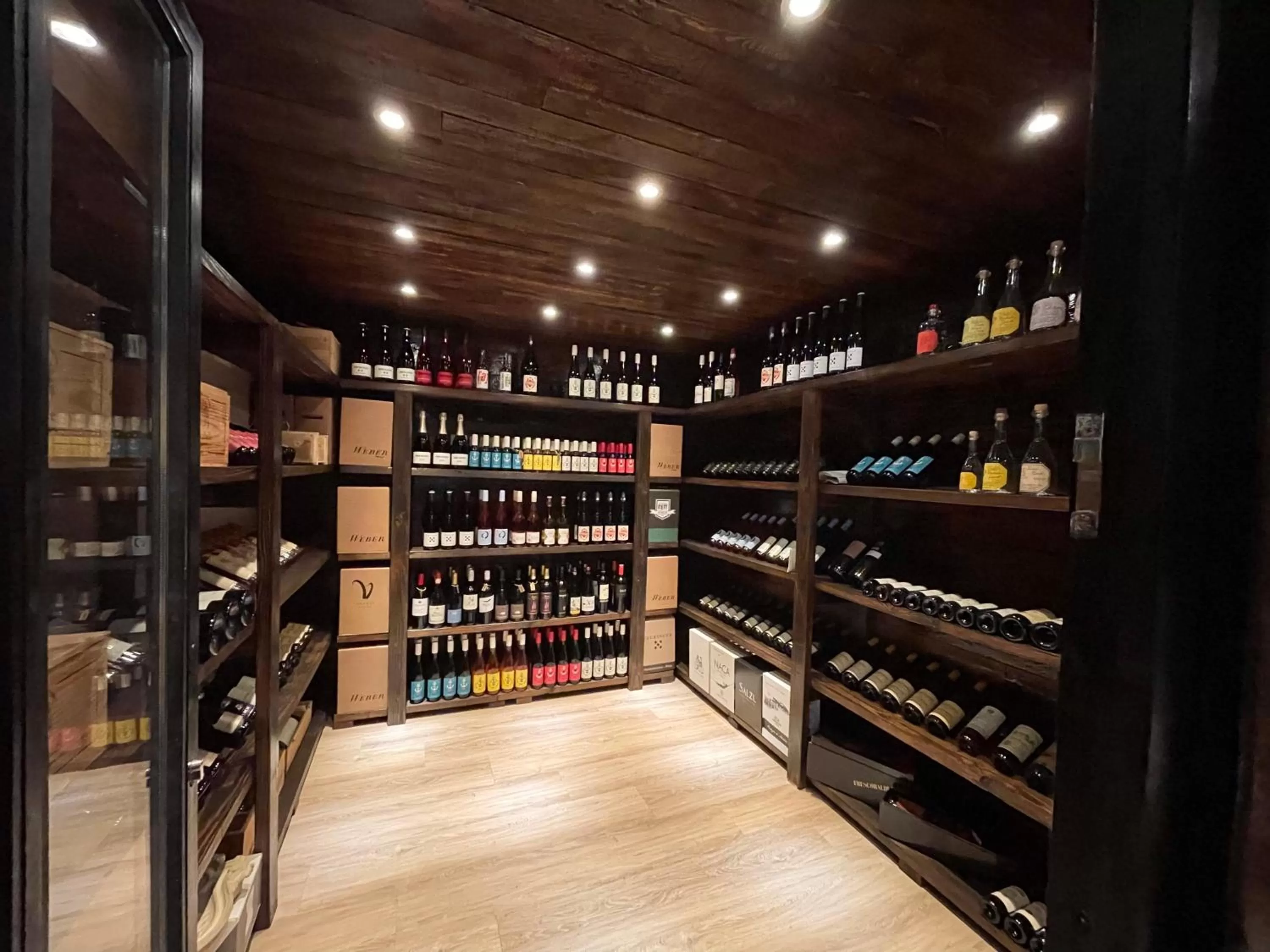 Lounge or bar in Rosenhof-Lodge